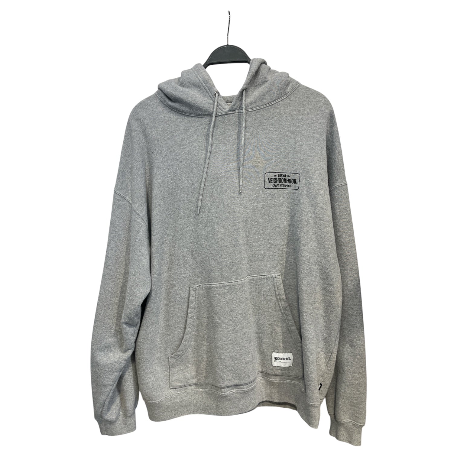 NEIGHBORHOOD/Hoodie/XL/Cotton/GRY/CRAFT WITH PRIDE view 1