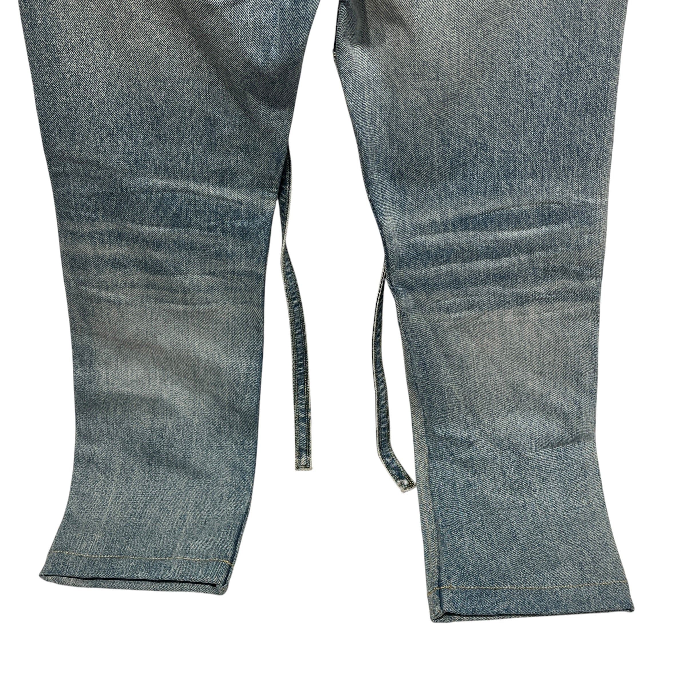 FEAR OF GOD/Straight Pants/29/Denim/BLU/SLIM DOUBLEKNEE BELTED LIGHT view 16
