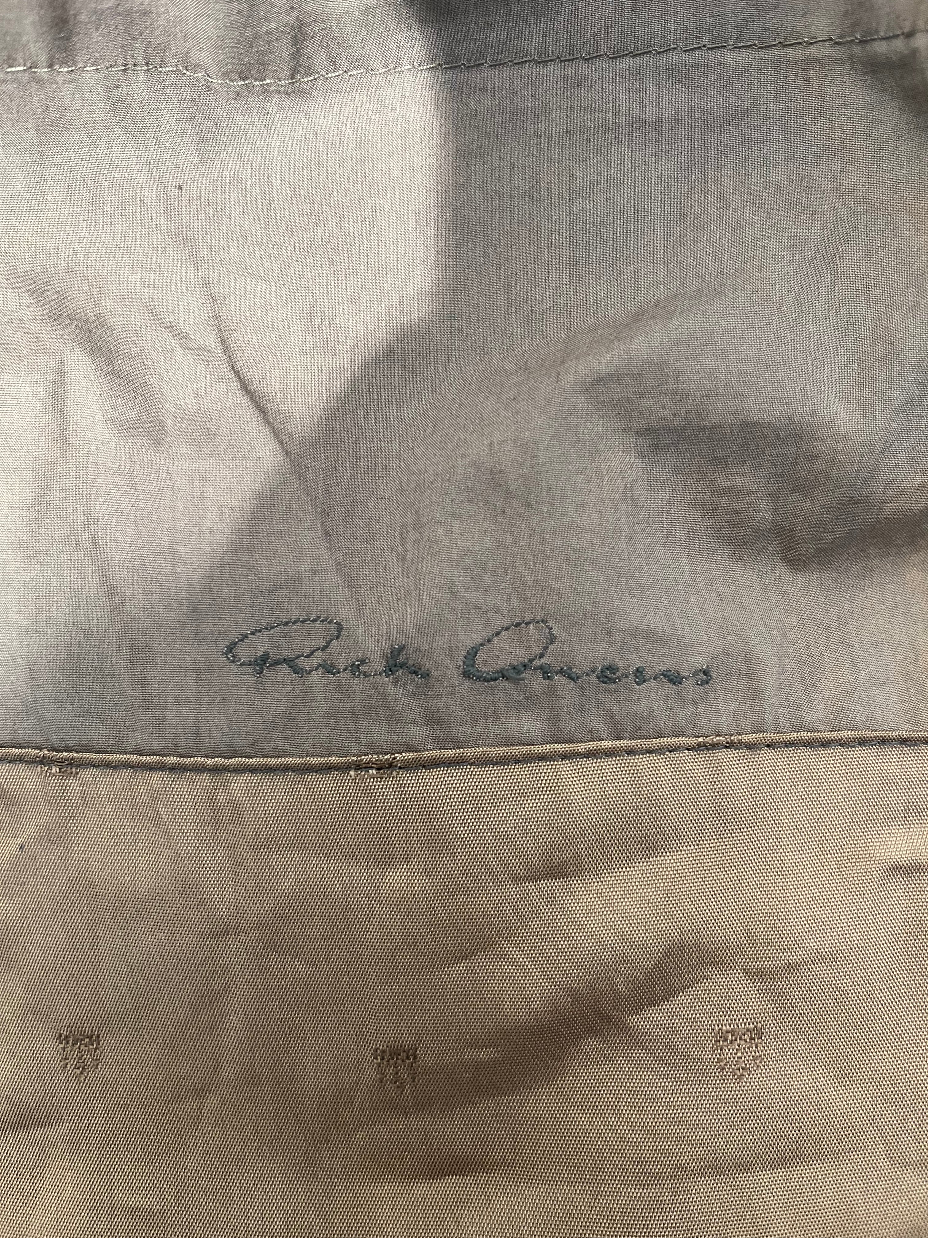 Rick Owens/Jacket/42/Nylon/GRY/ view 3