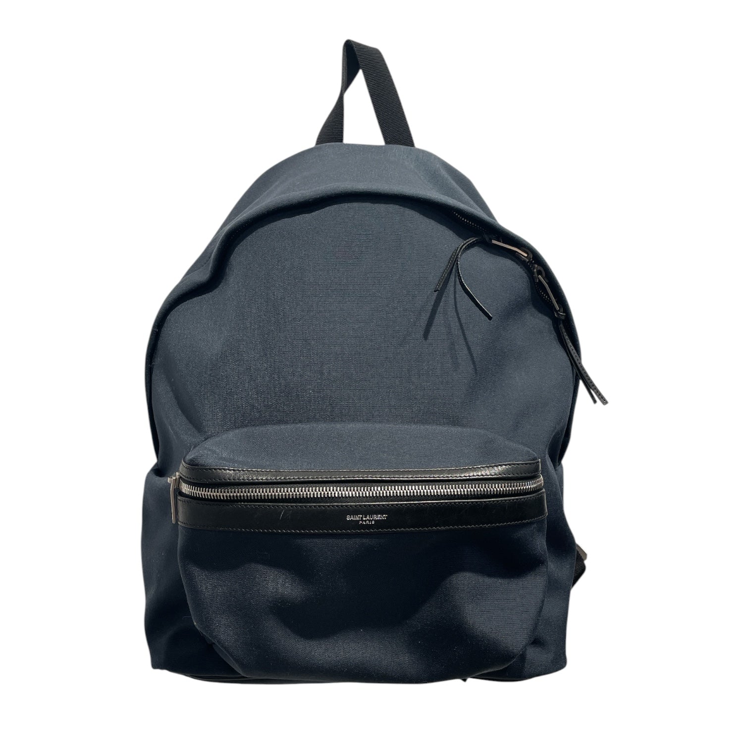 SAINT LAURENT/Backpack/Cotton/NVY/CITY BACKPACK view 1