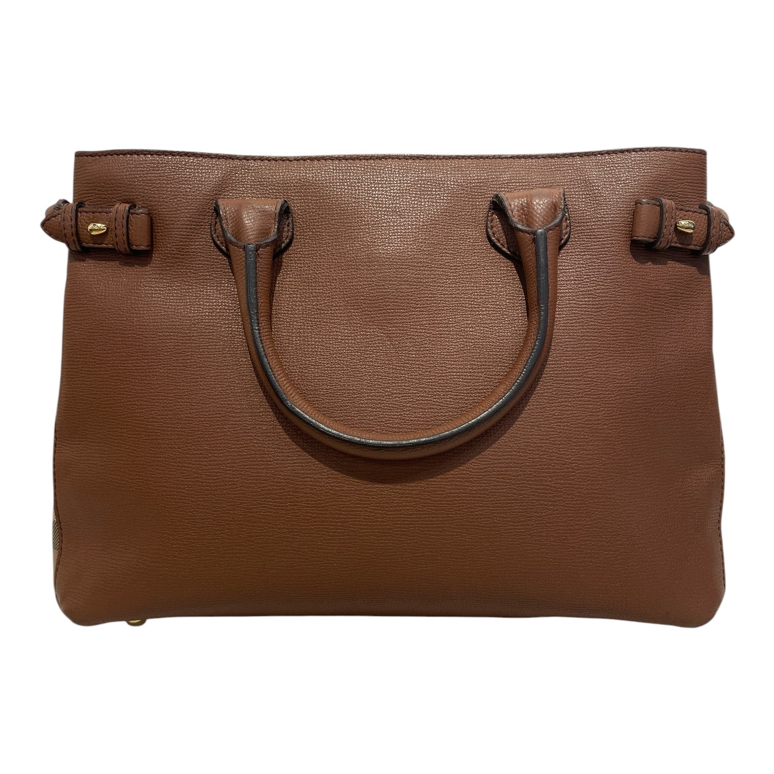 BURBERRY/Hand Bag/Leather/BRW/ view 1