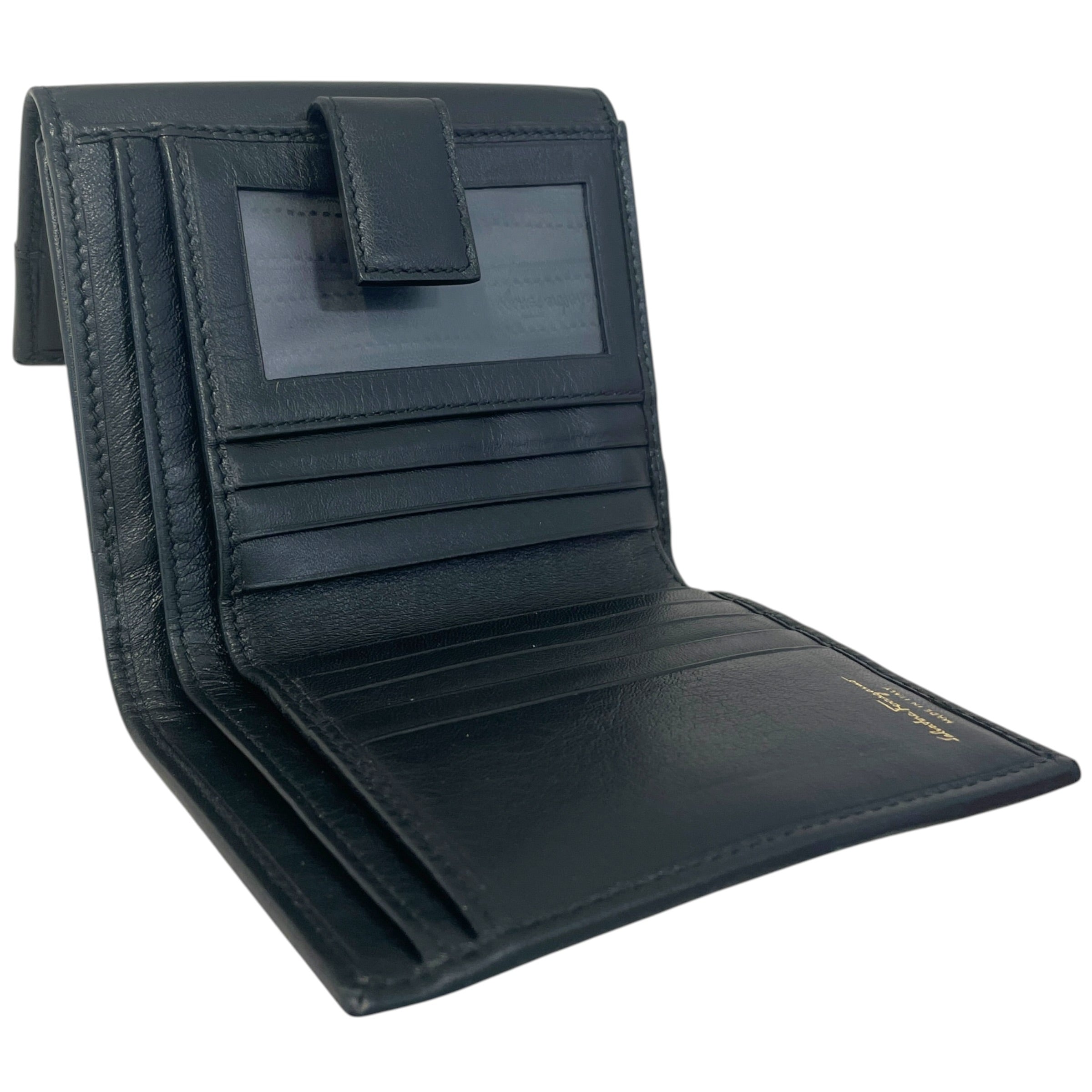 Salvatore Ferragamo/Wallet/Leather/BLK/M's/ view 4