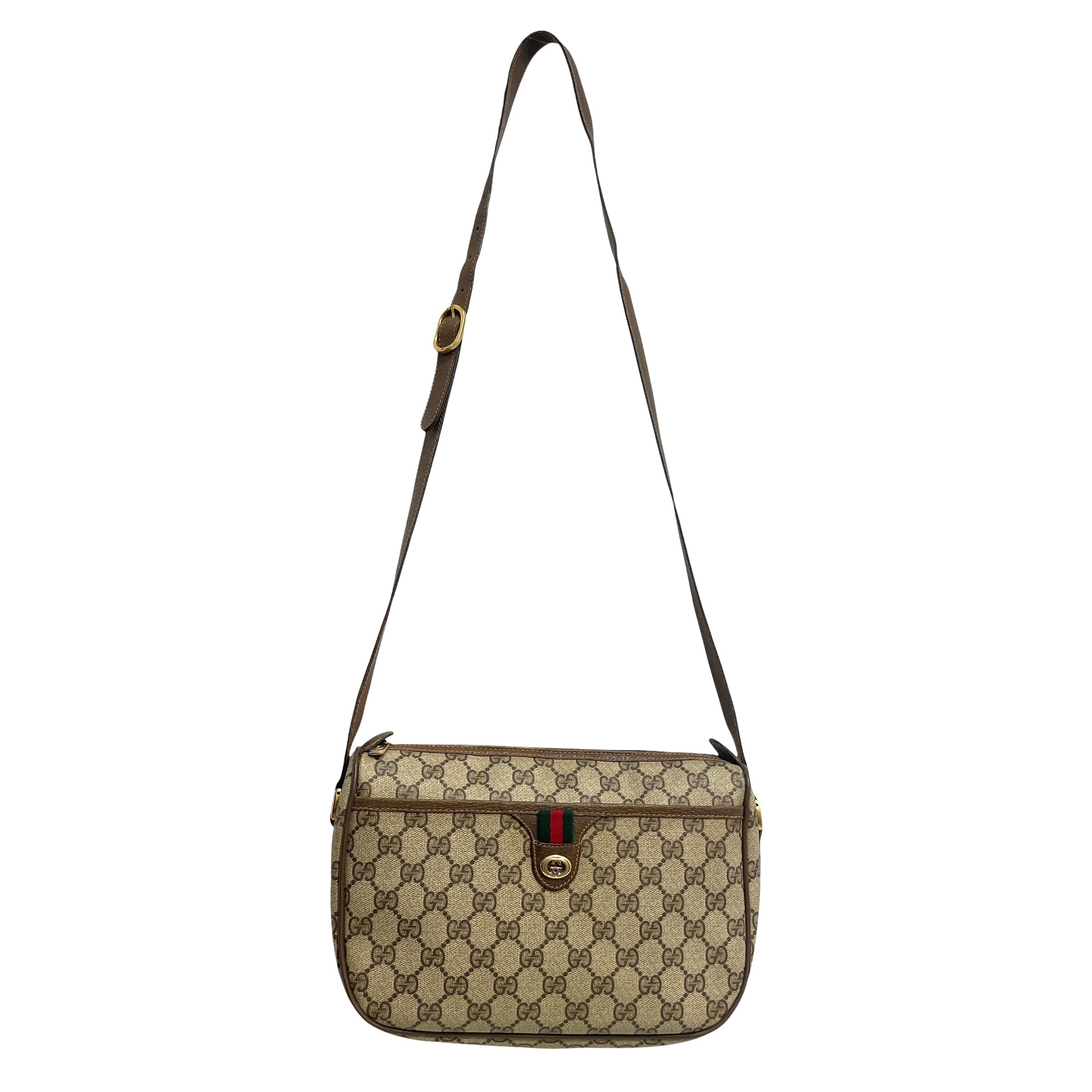 GUCCI/Bag/Nylon/BRW/Gucissima Crossbody Bag view 1