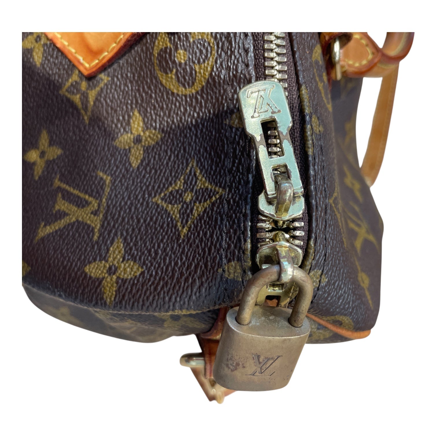 LOUIS VUITTON/Cross Body Bag/All Over Print/Leather/BRW/SPEEDY 30 view 7