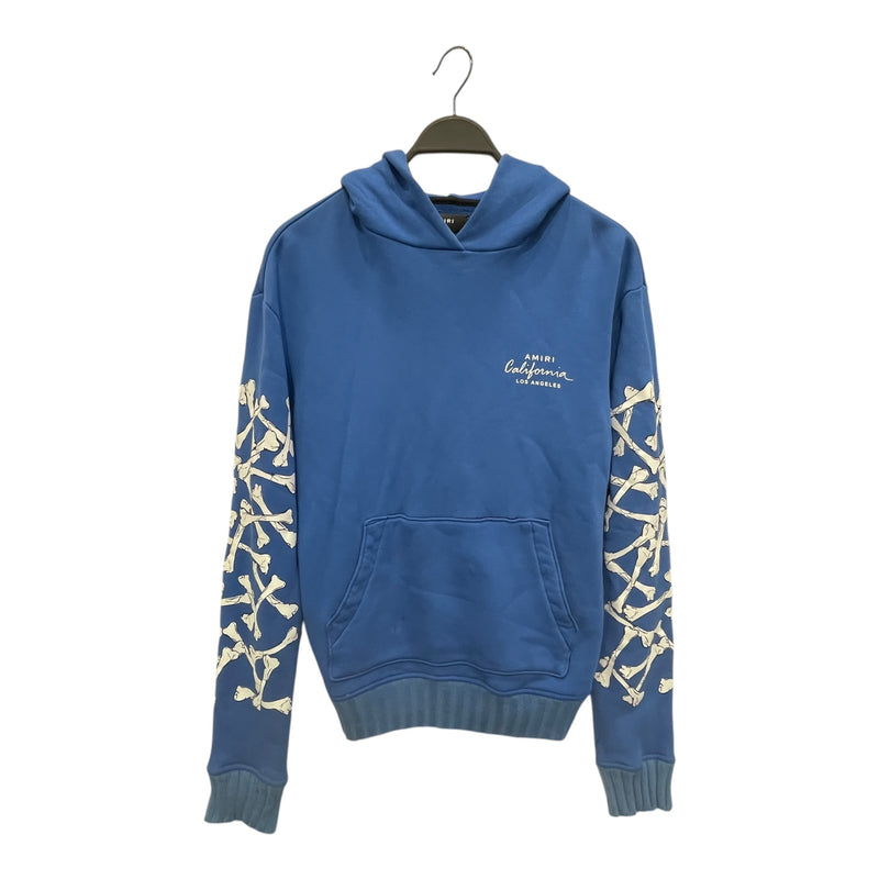 AMIRI/Hoodie/XS/Cotton/BLU/Pullover/CALIFORNIA SKELETON