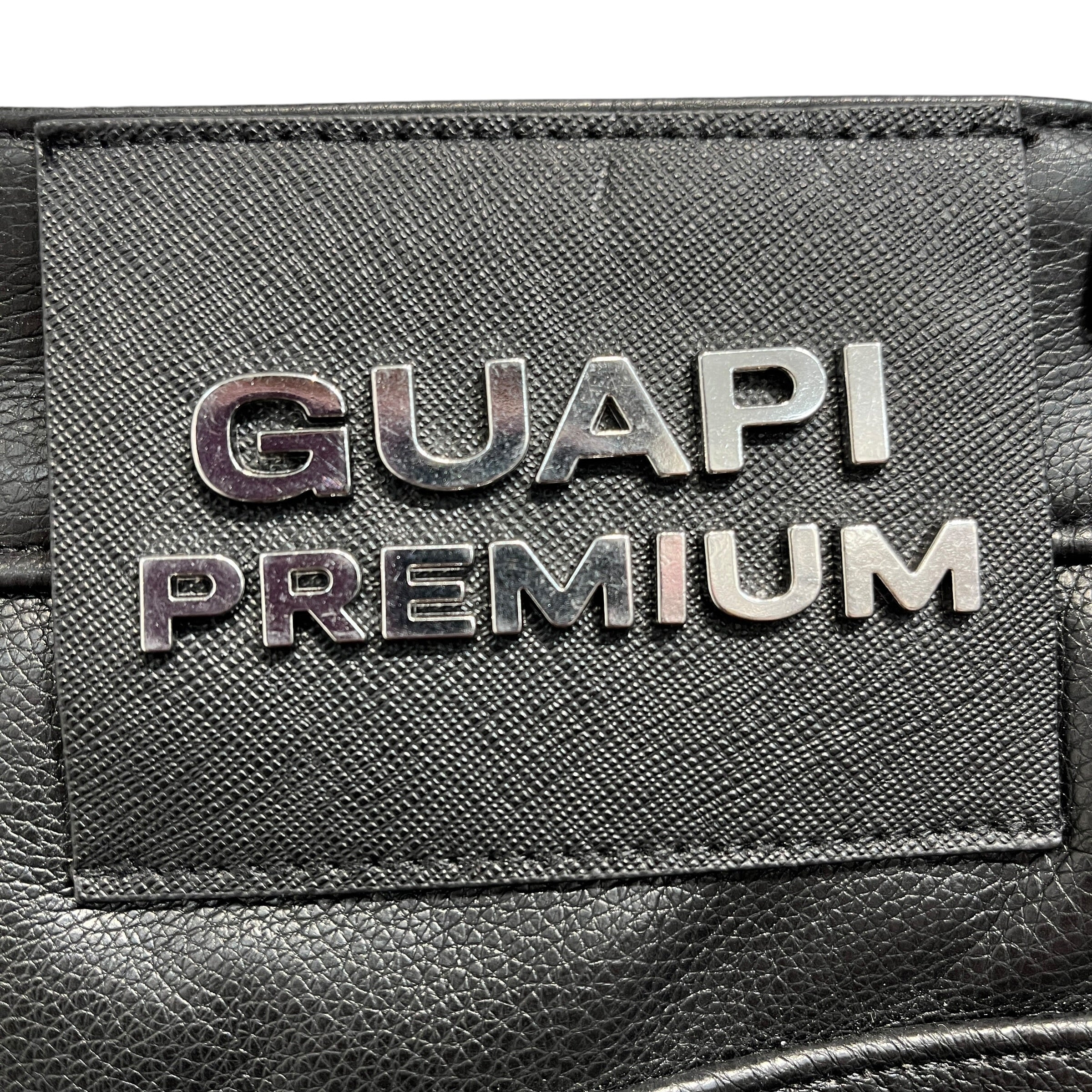 GUAPI/Bootcut Pants/36/Faux Leather/BLK/Graphic/Skeleton Hands view 4