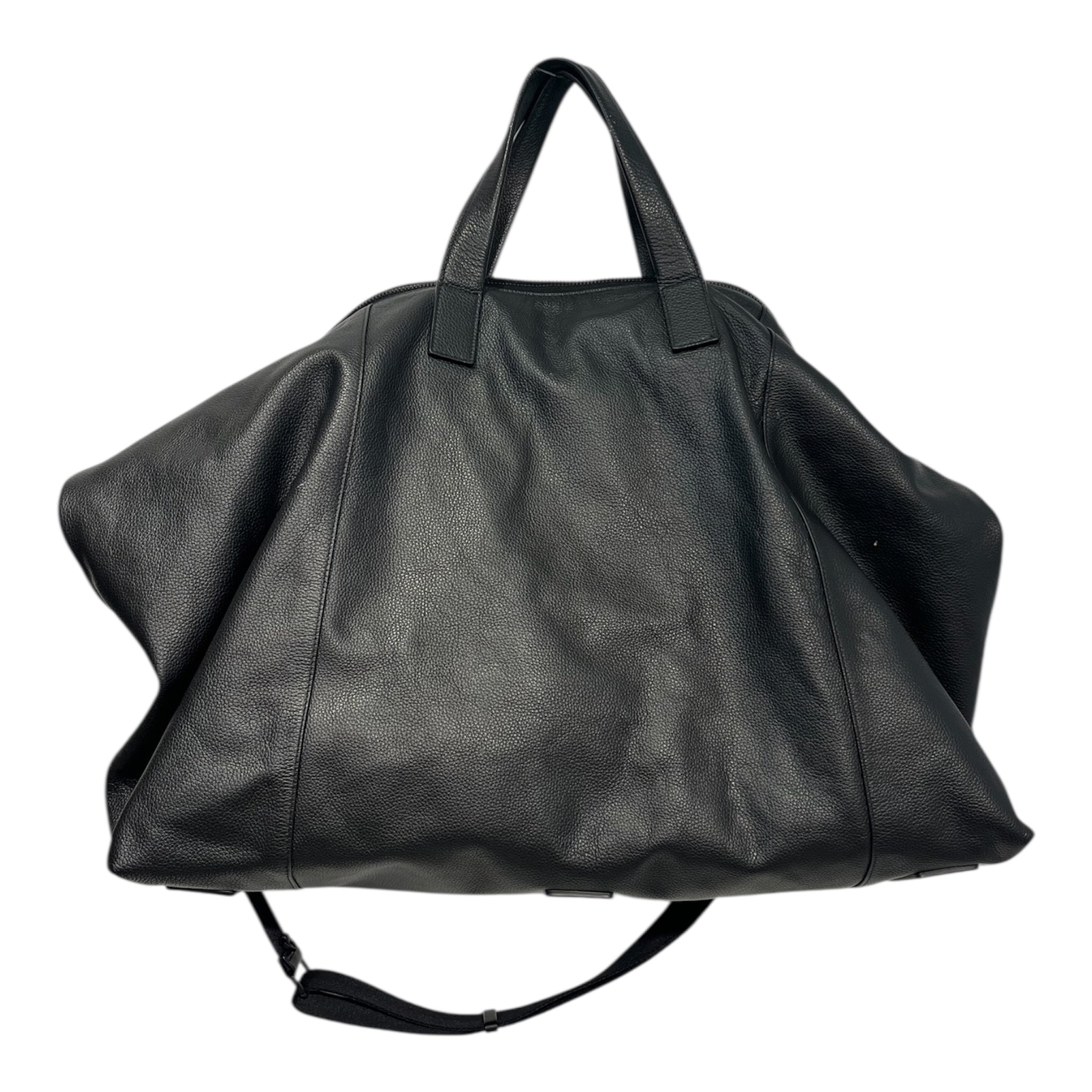 BALENCIAGA/Cross Body Bag/Goat Leather/BLK/644726 hourglass carryall bag view 2