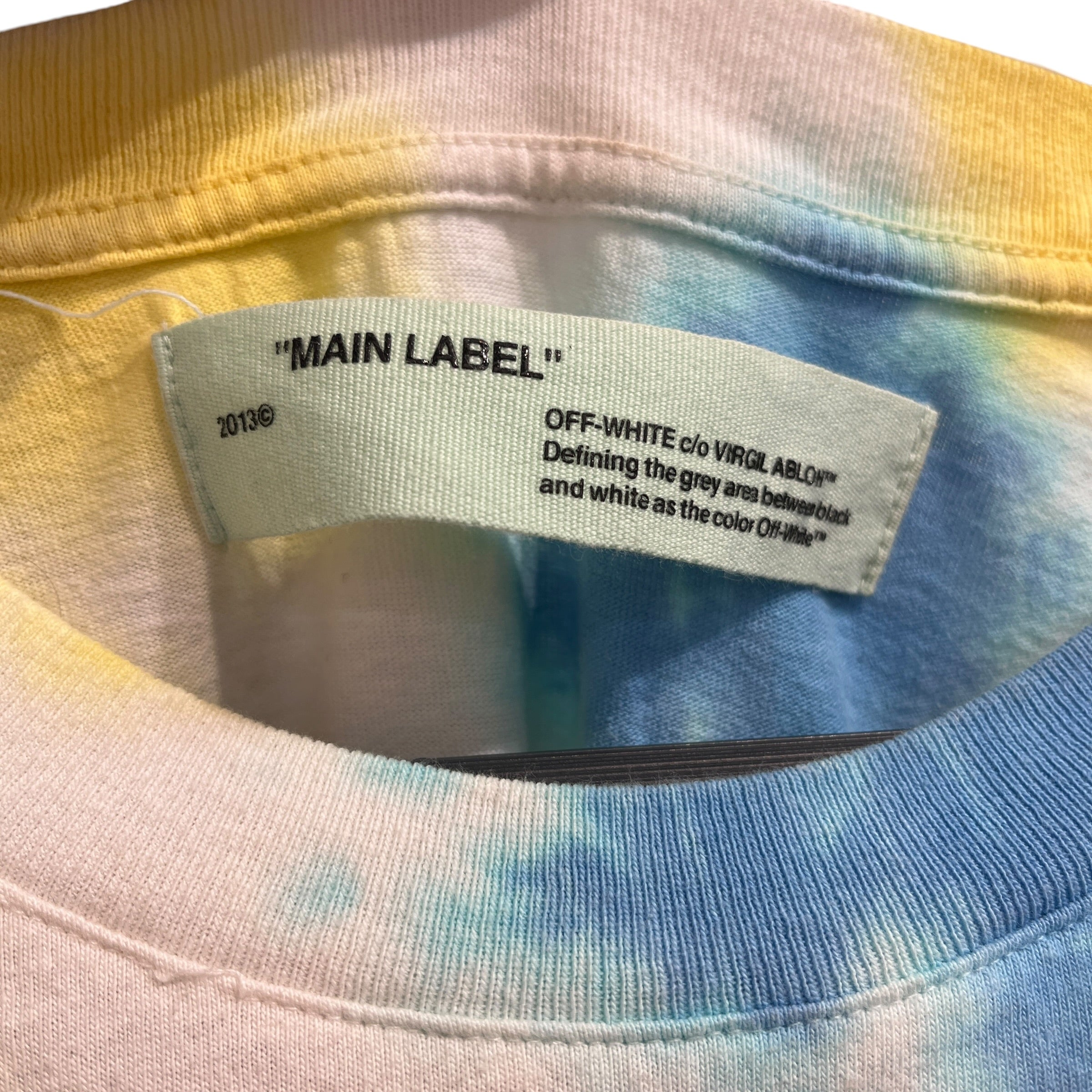 OFF-WHITE/T-Shirt/L/Cotton/MLT/All Over Print/IN STYLE view 3