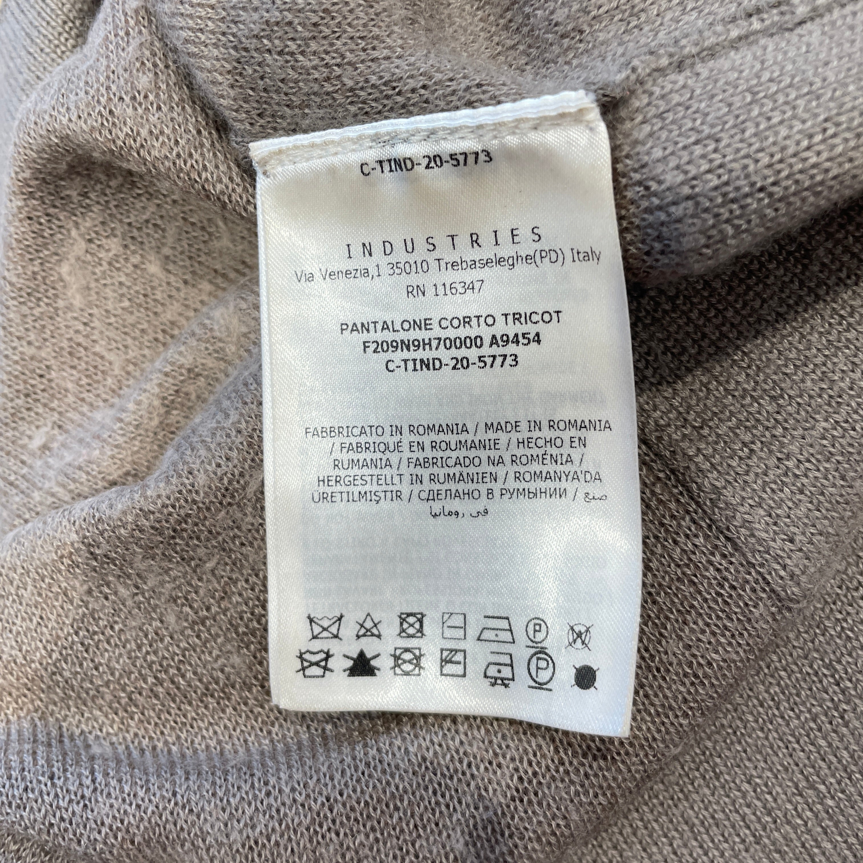Rick Owens/MONCLER/Shorts/XS/Cotton/GRY/ view 4