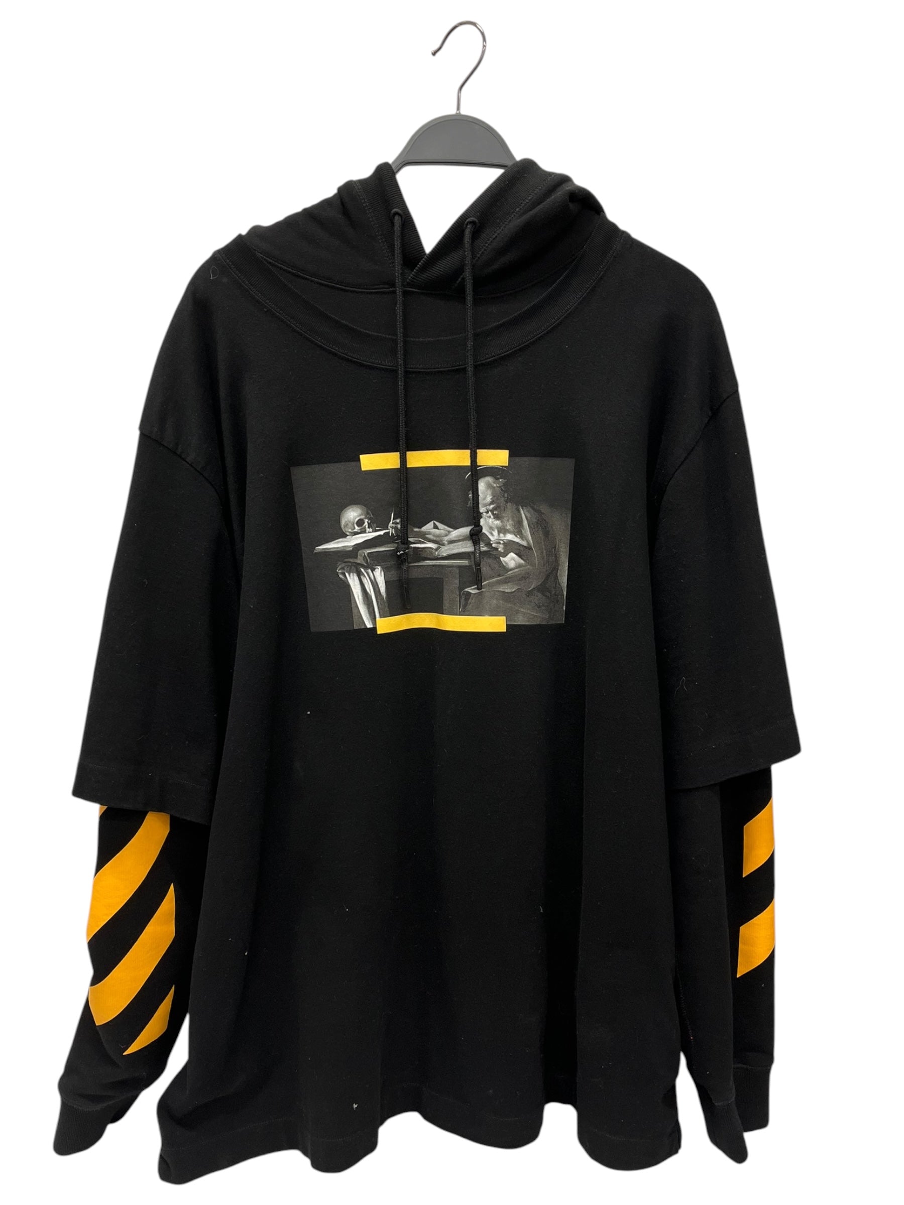 OFF-WHITE/Heavy Sweater/Cotton/BLK/YELLOW view 1