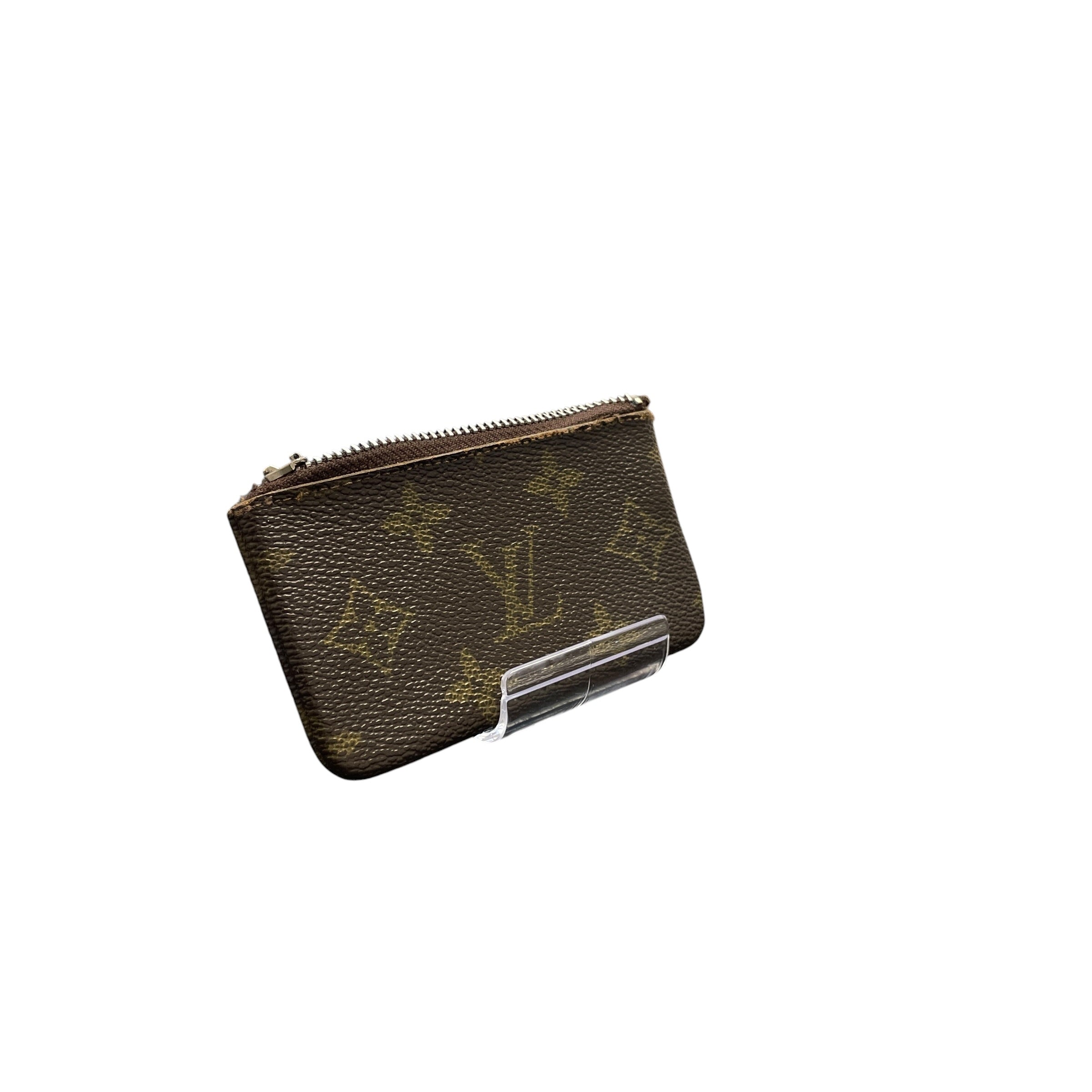LOUIS VUITTON/Bag/All Over Print/Leather/BRW/COIN WALLET view 1