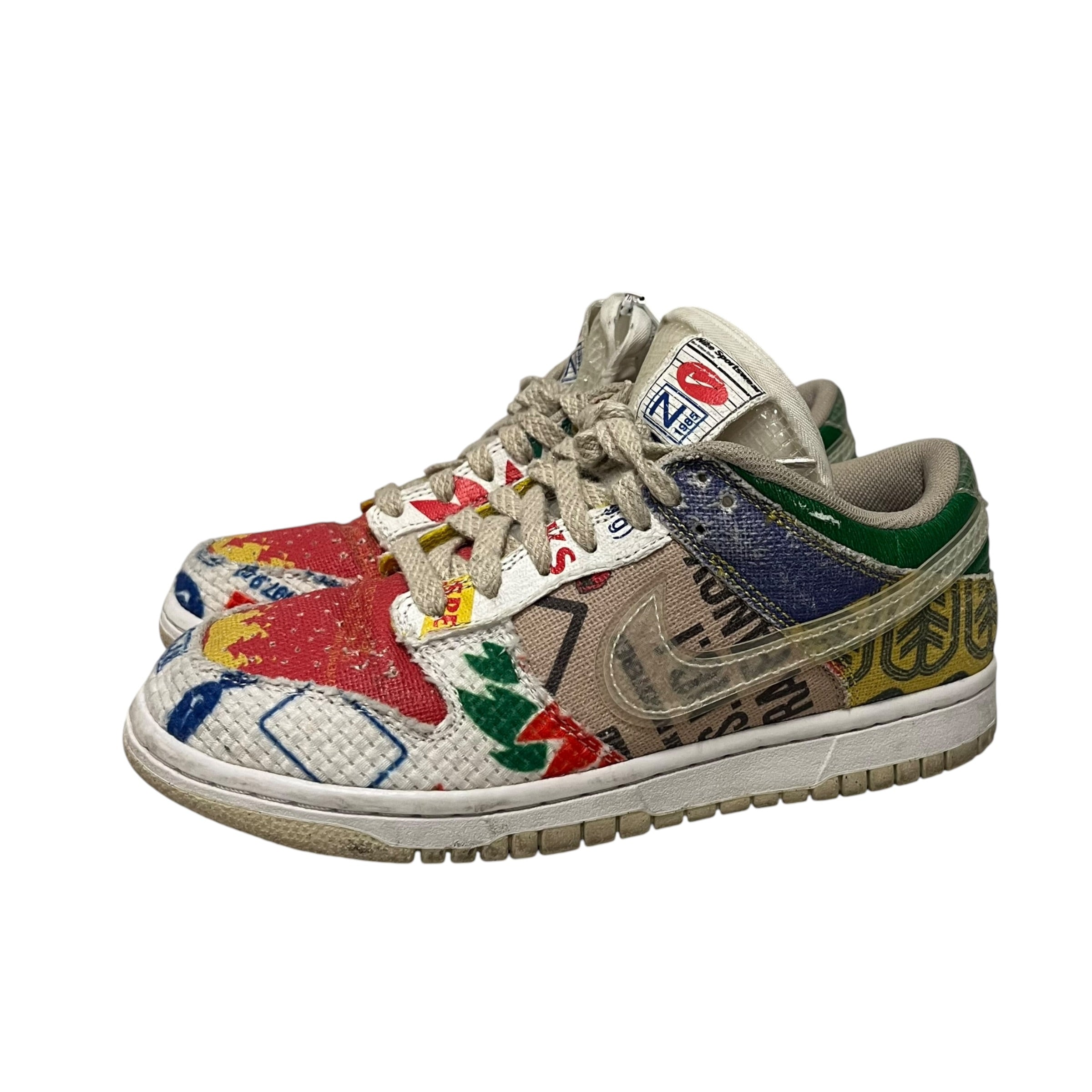 NIKE/Low-Sneakers/US 5/MLT/dunk city market view 2