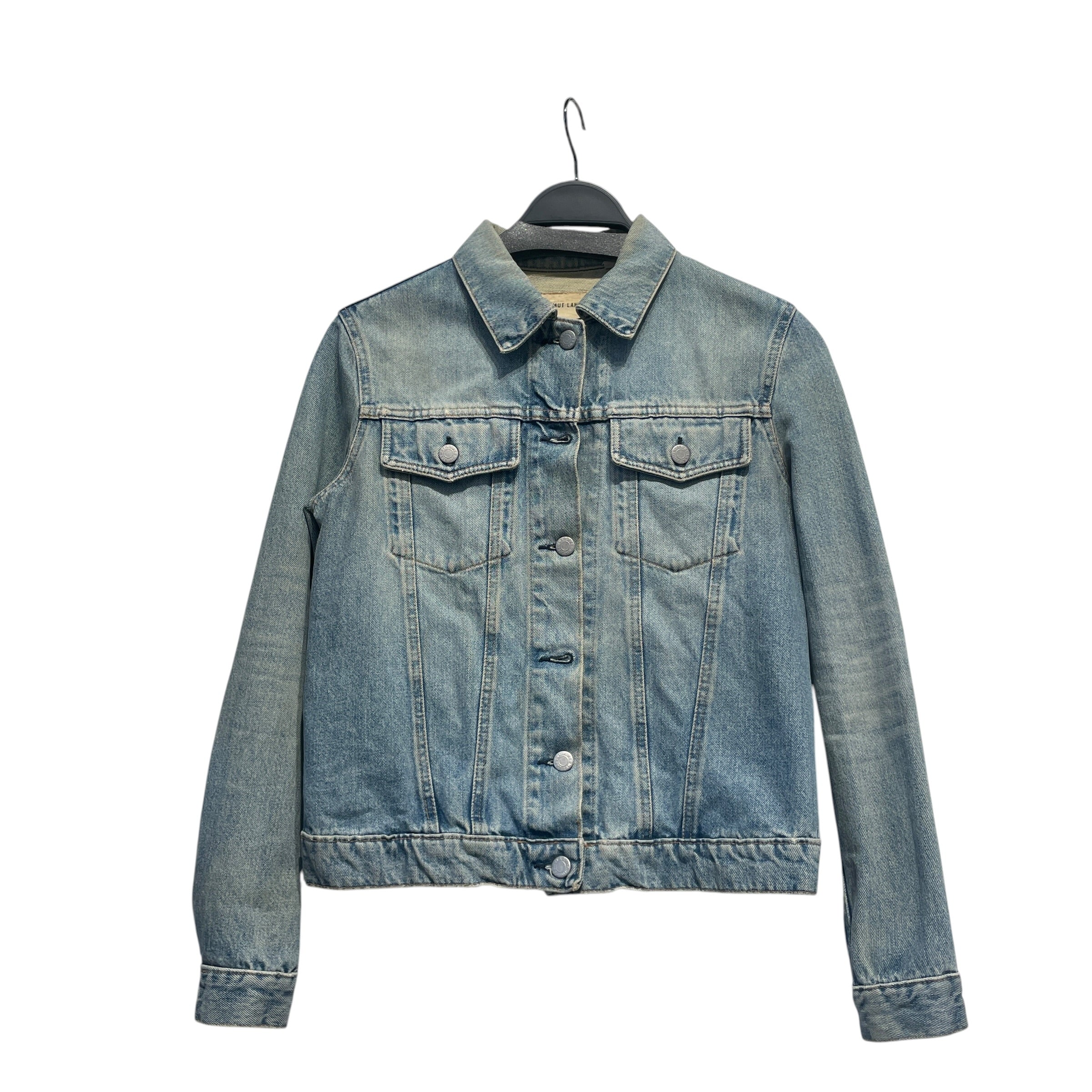 Helmut Lang/Jacket/M/Denim/BLU/Single Breasted/ view 1