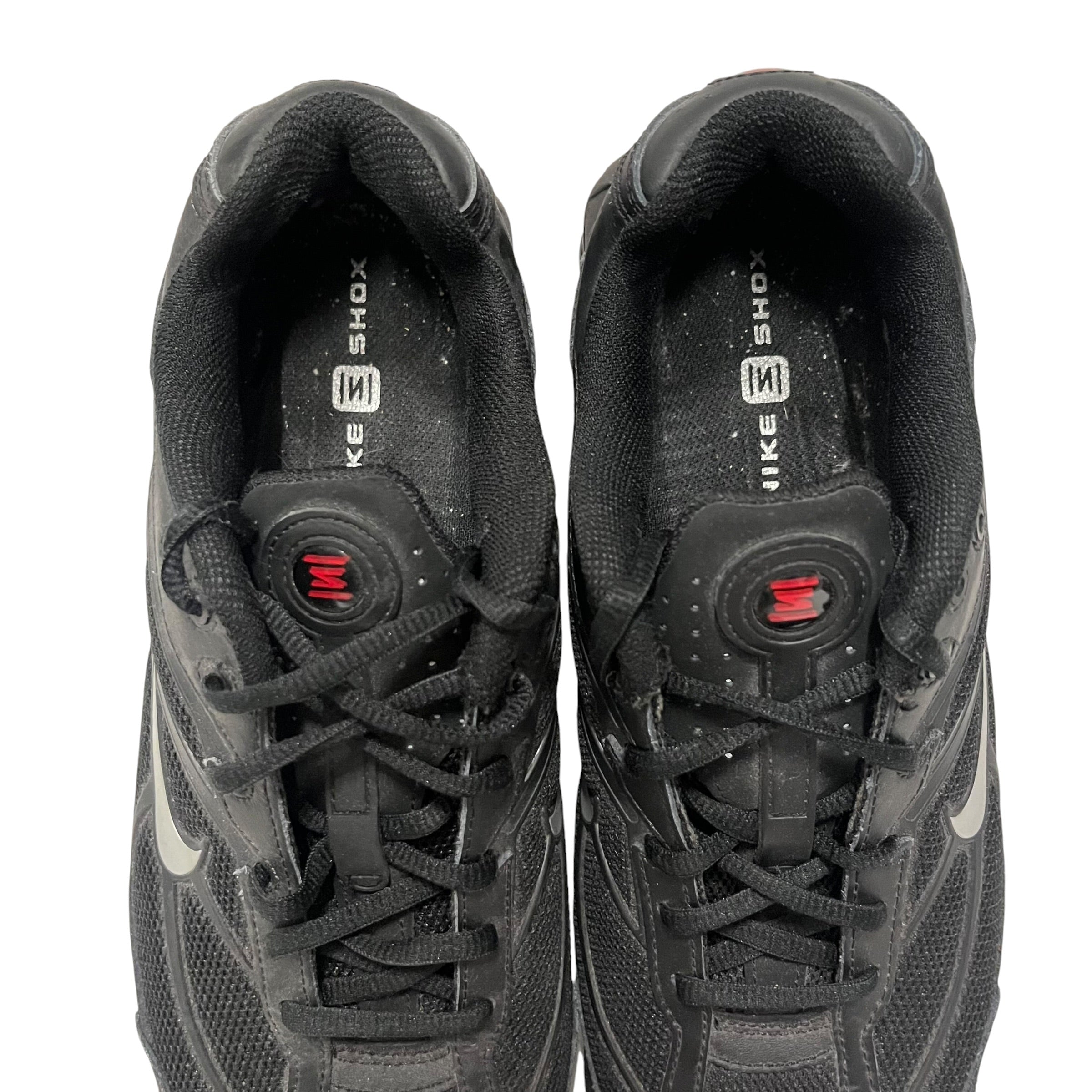 NIKE/Low-Sneakers/US 9/Nylon/BLK/NIKE SHOX II7635001 view 4