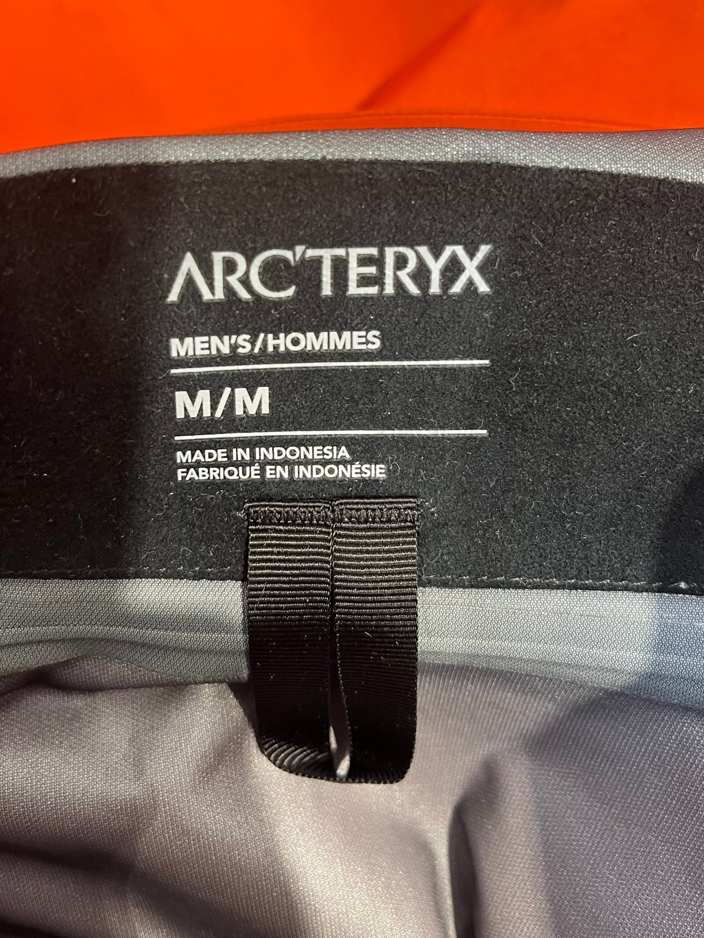 ARC'TERYX/GORE-TEX/Windbreaker/M/Nylon/ORN/ORANGE GORE-TEX WINDBREAKER view 3