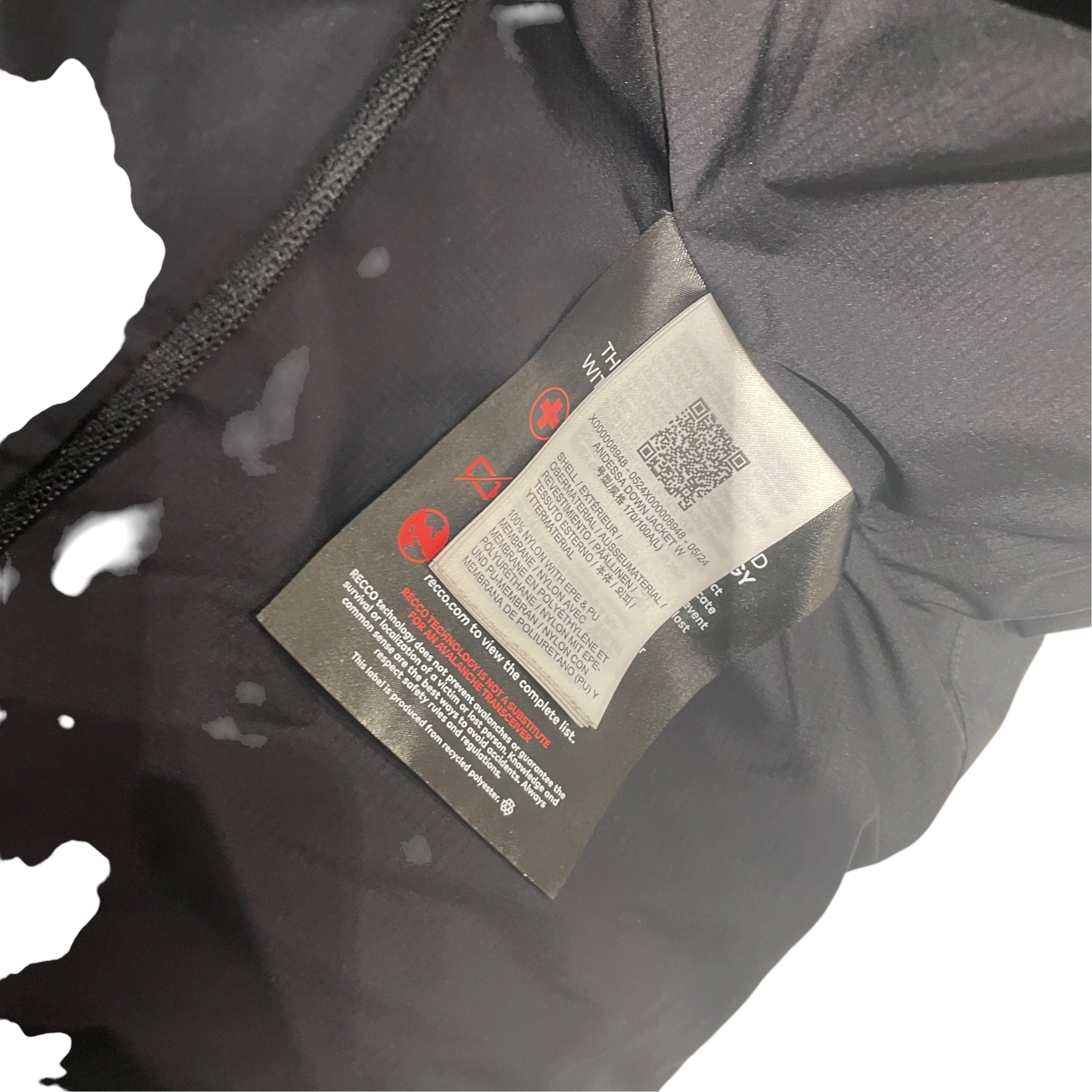 ARC'TERYX/Puffer Jkt/L/Gore-Tex/BLK/ANDRESSA DOWN JACKET view 3
