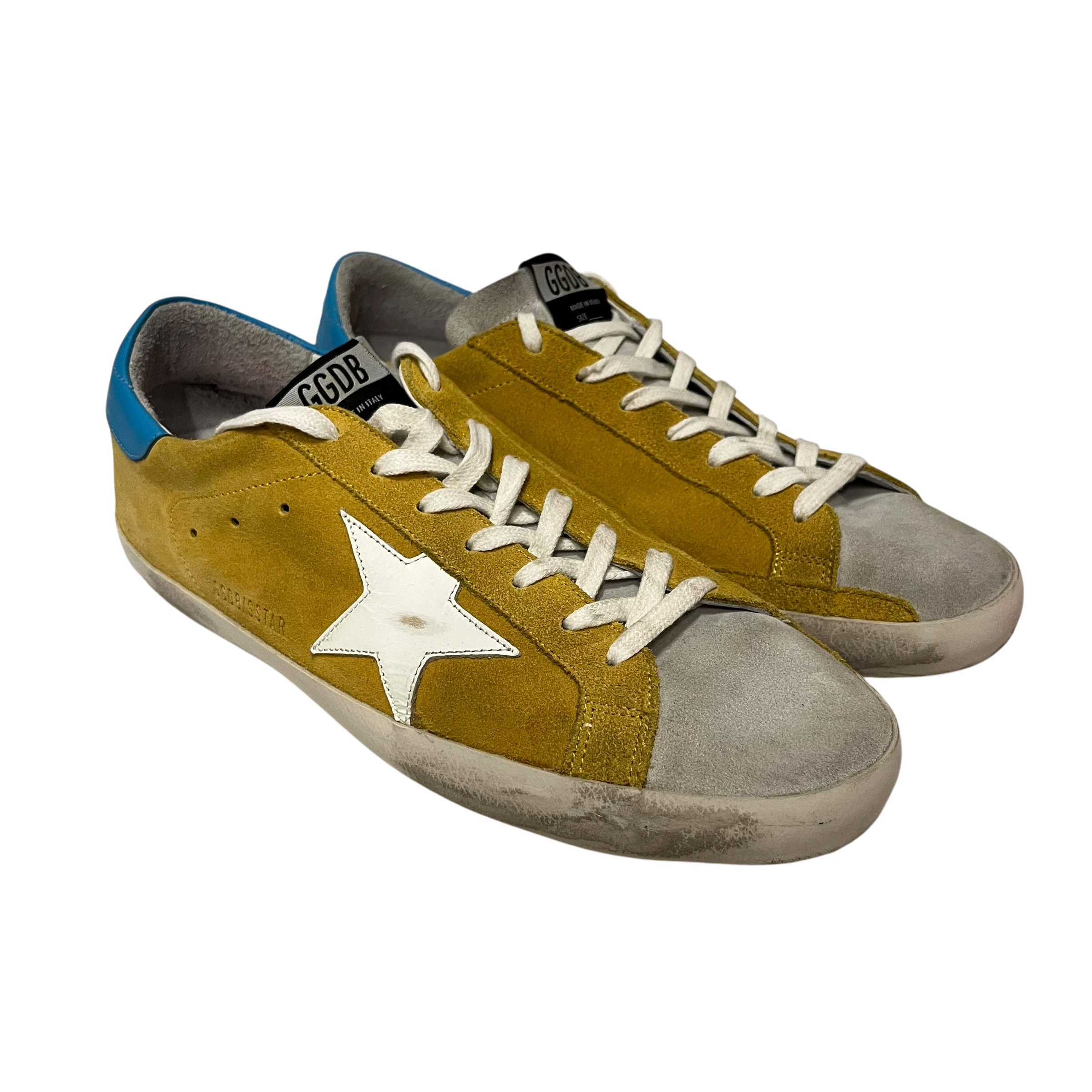 GOLDEN GOOSE/Low-Sneakers/EU 43/Suede/GLD/mustard view 1