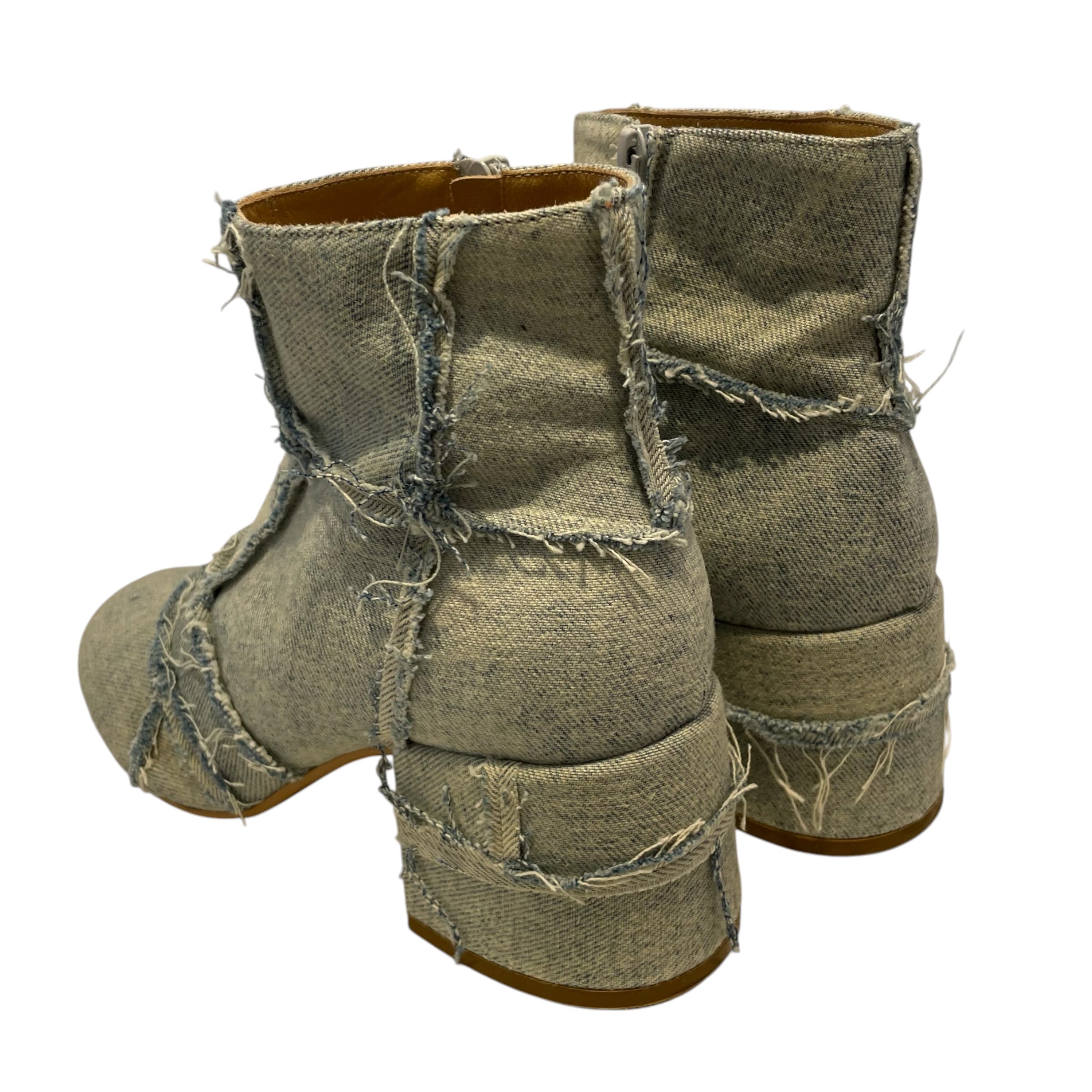 Maison Margiela/Booties/US 7/Denim/BLU/CML INSIDE LINEN view 2