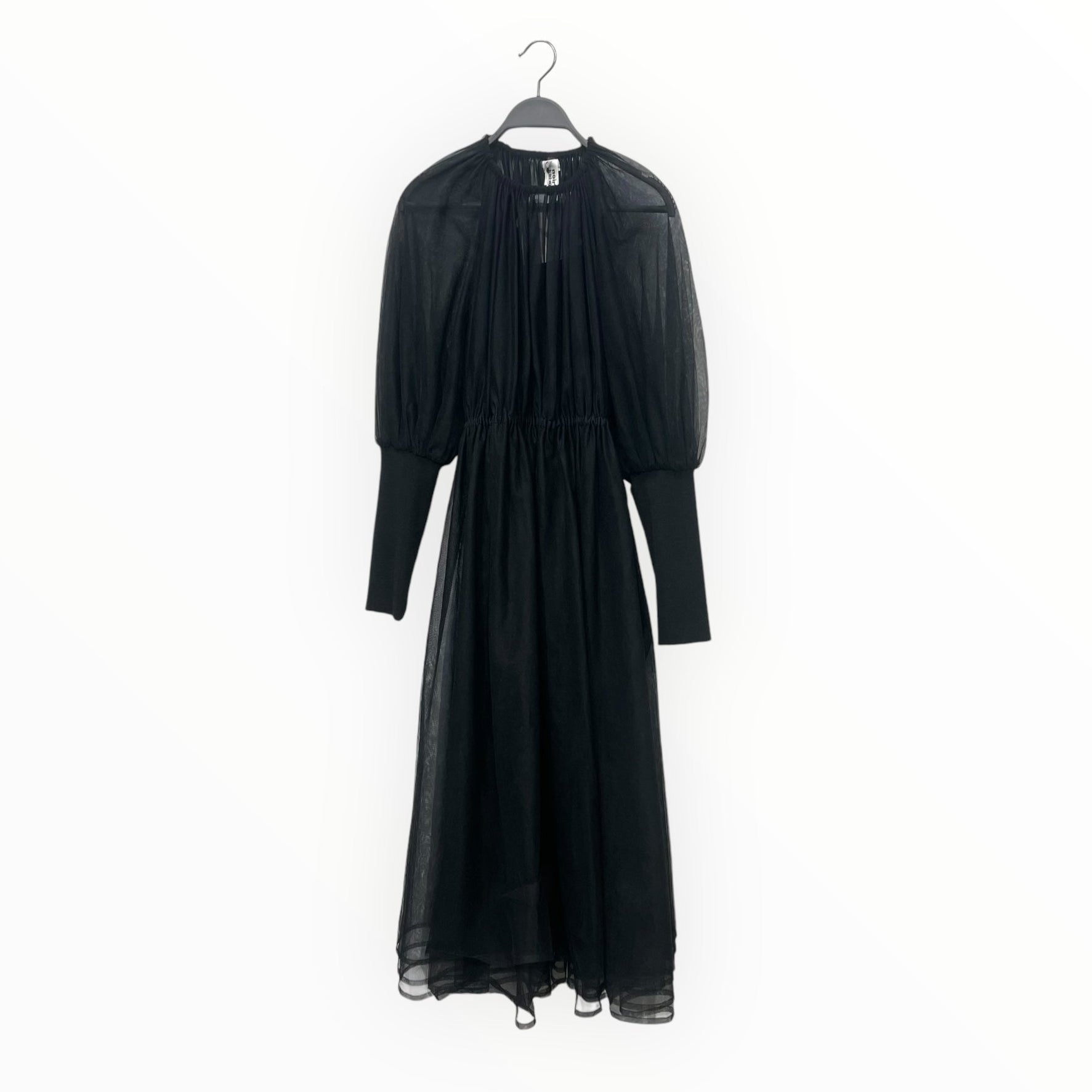 noir kei ninomiya/3|4S Dress/S/Polyester/BLK/3B-O006-051-1-2 view 1