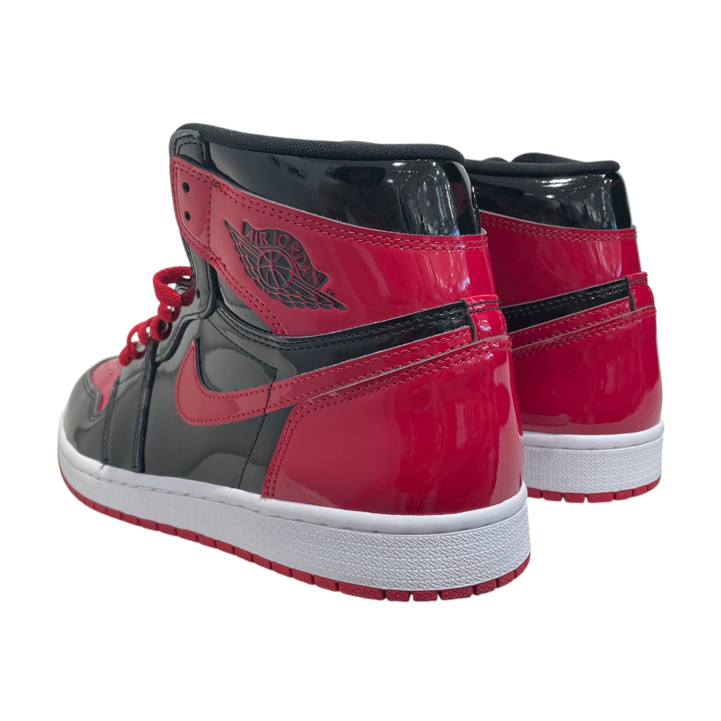 NIKE/AIR JORDAN 1 RETRO HIGH OG/Hi-Sneakers/US 9/Leather/BLK/555088-063 view 2