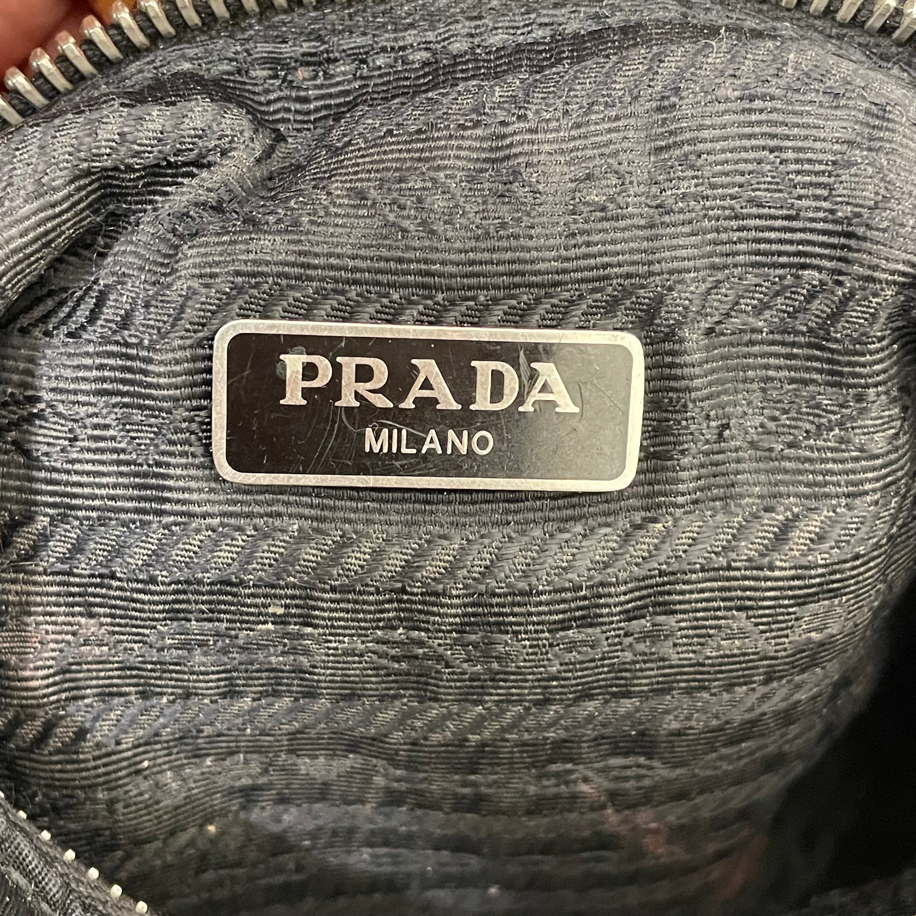 PRADA/Cross Body Bag/Nylon/GRY/tessuto view 6