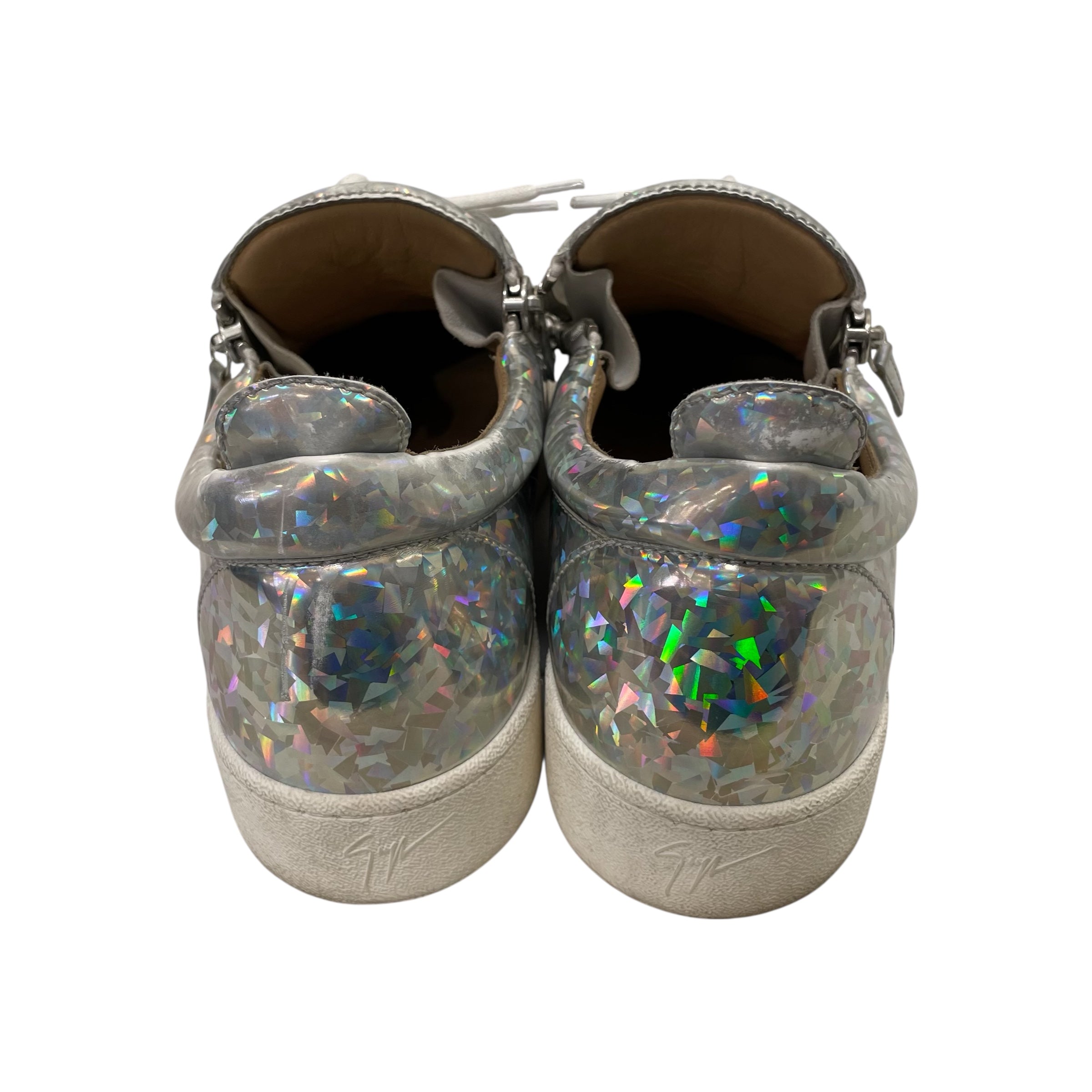 Giuseppe Zanotti/Low-Sneakers/EU 44/Iridescent/SLV/ view 4