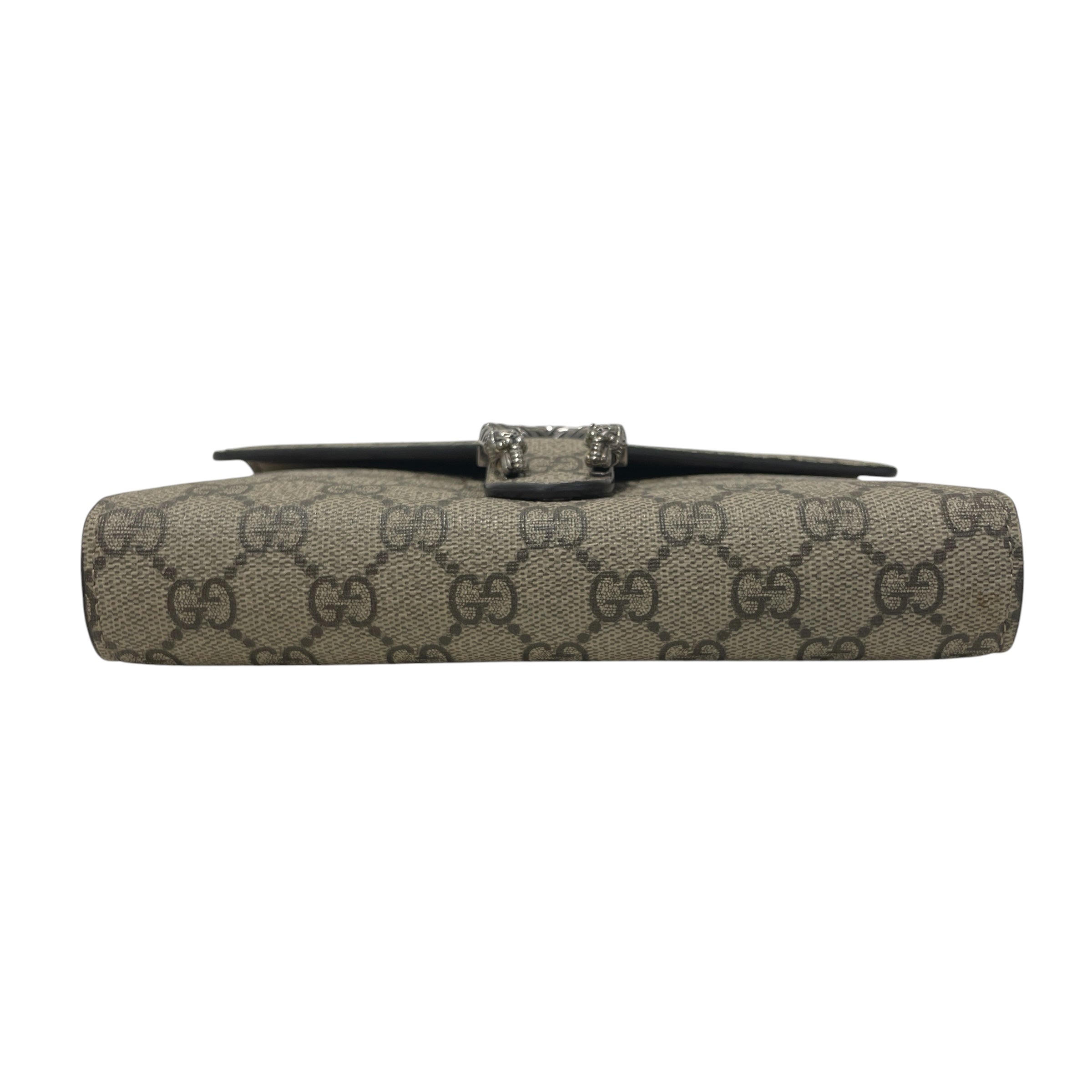 GUCCI/Hand Bag/Monogram/Leather/KHK/doinysus view 3