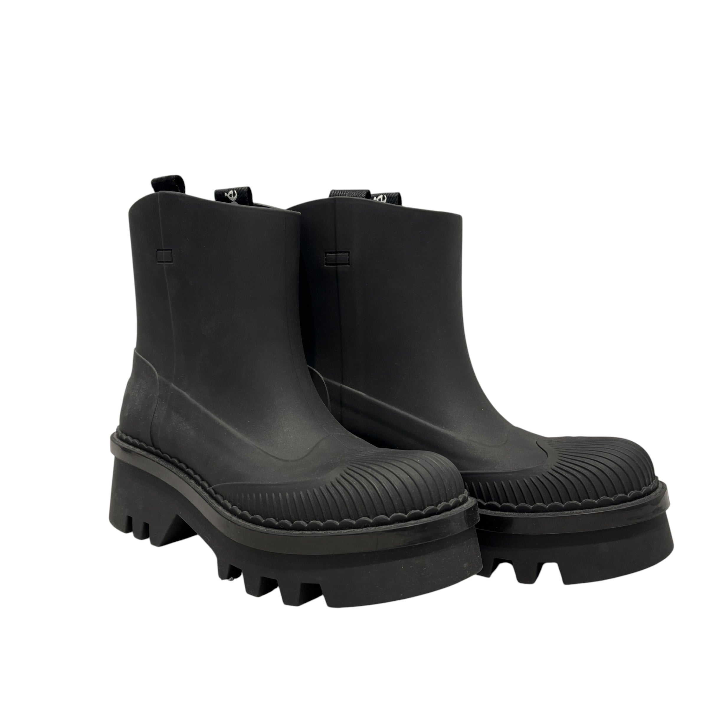 Chloe/Rain Boots/US 8.5/BLK/Raina Rain Rubber Boots view 1
