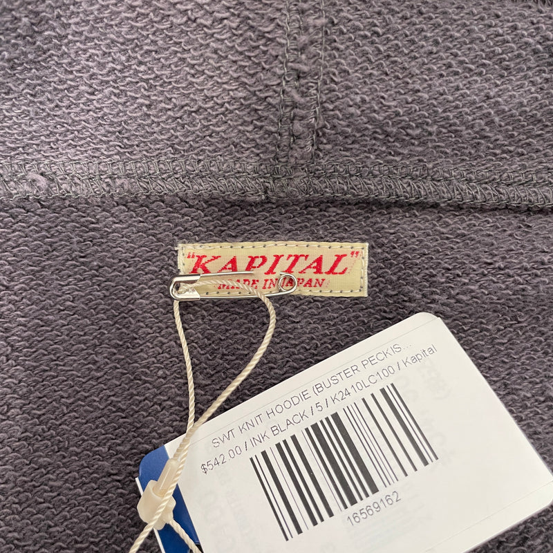 KAPITAL/Hoodie/5/Cotton/GRY/