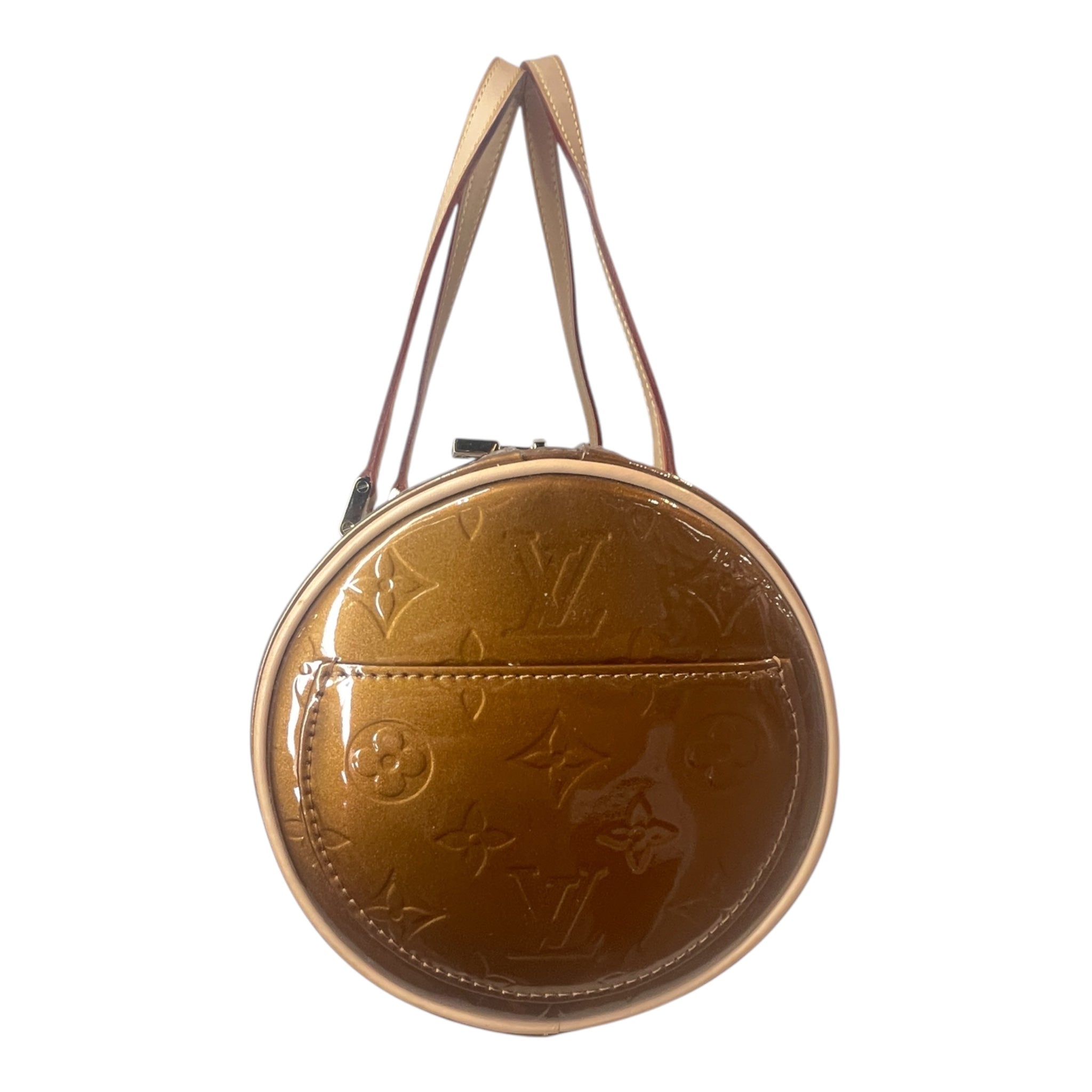 LOUIS VUITTON/Bag/Monogram/GLD/VERNIS BEDFORD BARREL BAG view 4