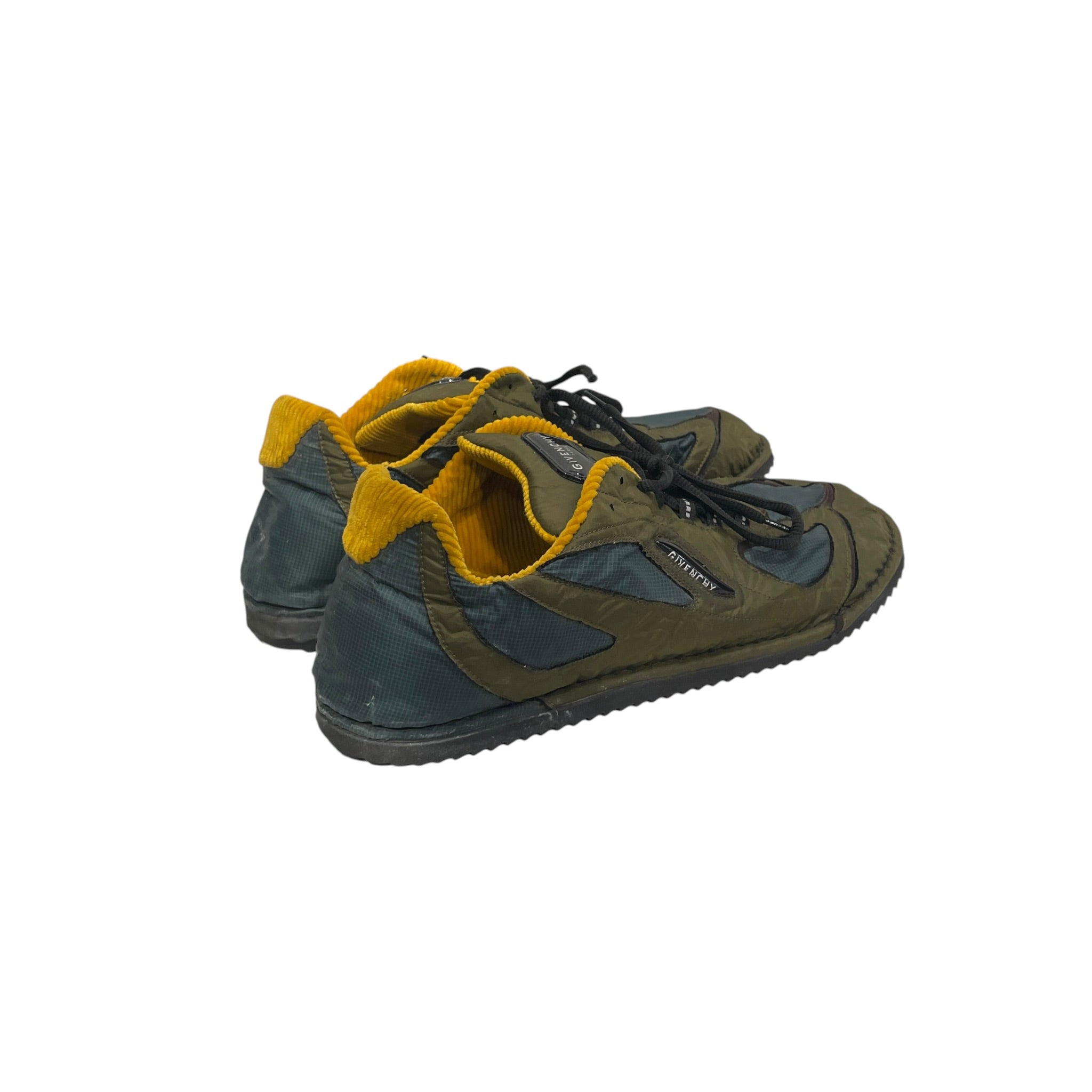 GIVENCHY/Low-Sneakers/EU 45/Nylon/GRN/FLAT SNEAKERS view 3