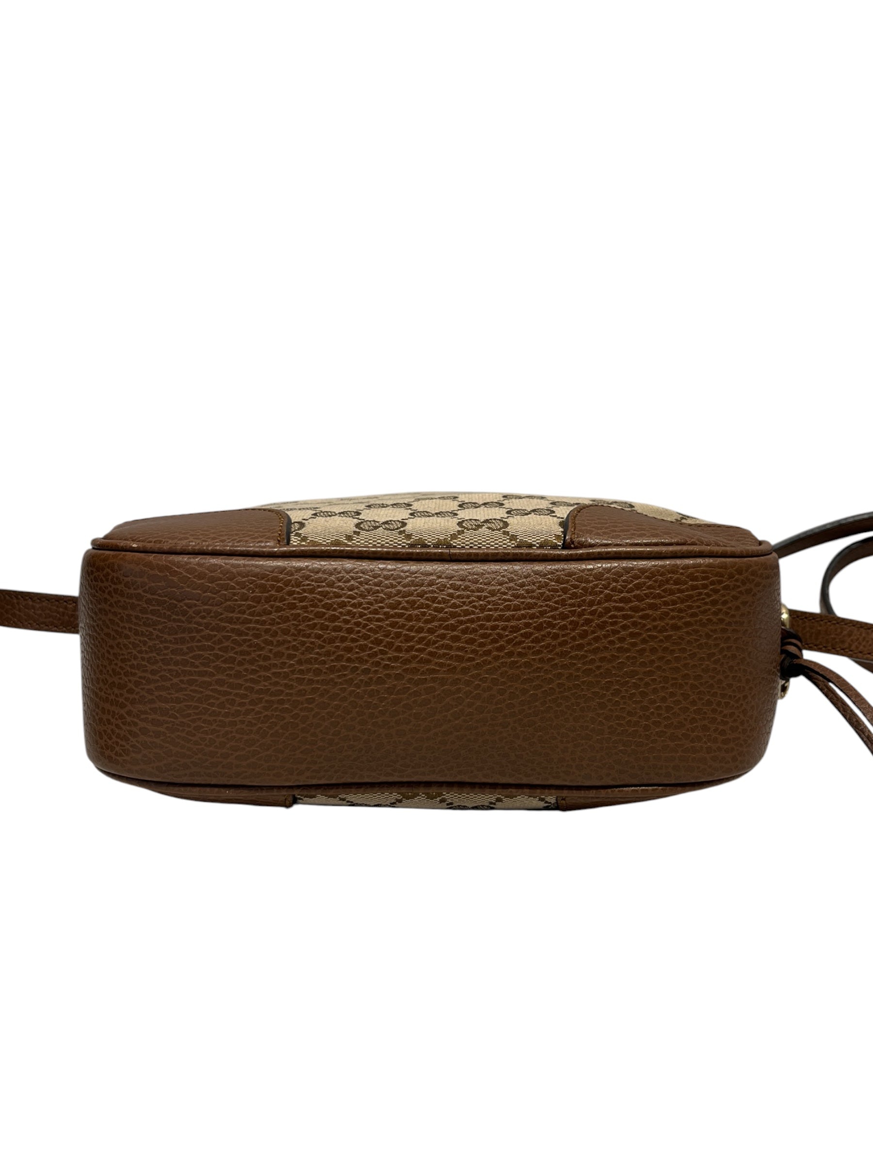 GUCCI/Cross Body Bag/Monogram/CML/GG Canvas bree mini view 6