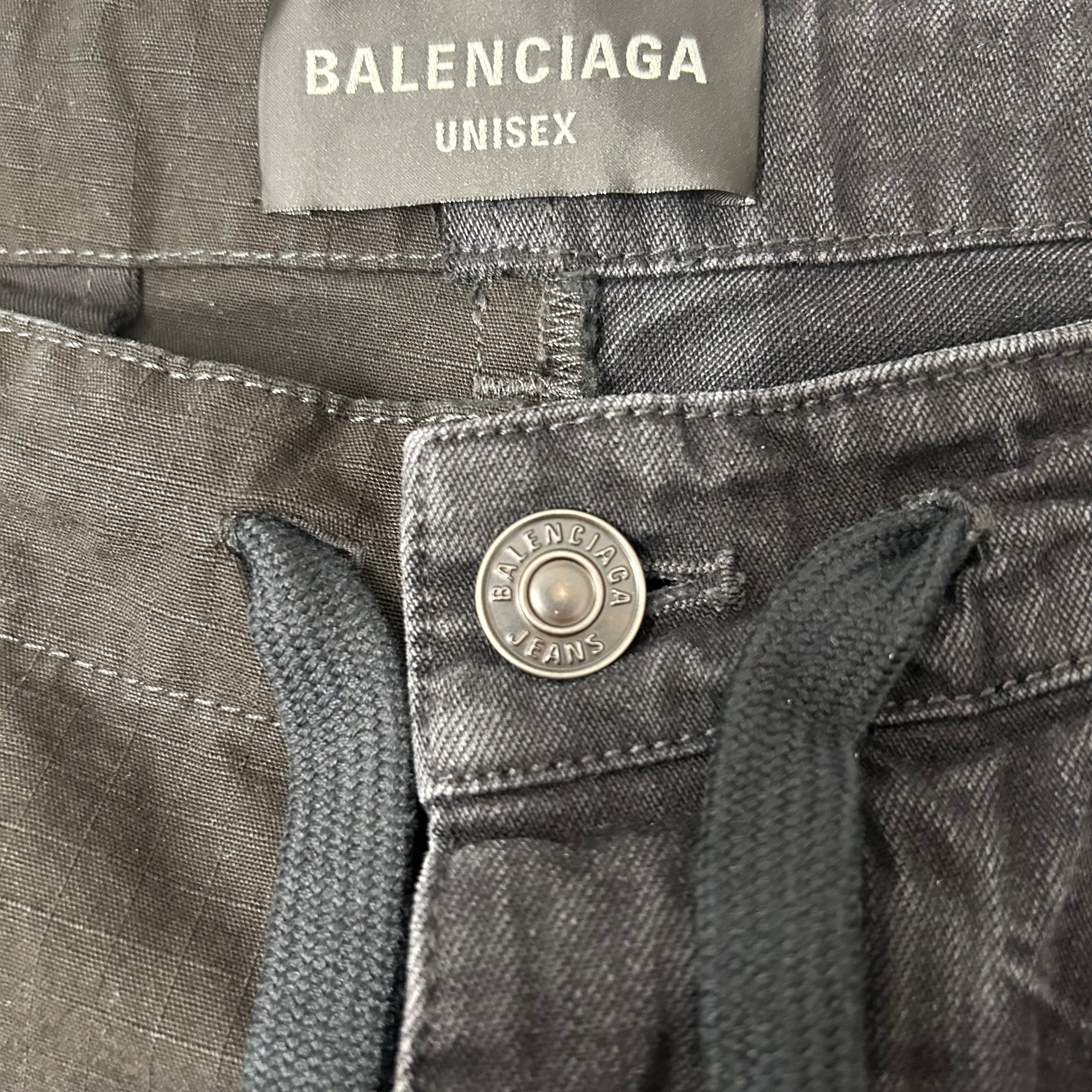 BALENCIAGA/Cargo Pants/L/Cotton/BLK/CARGO PANTS view 6