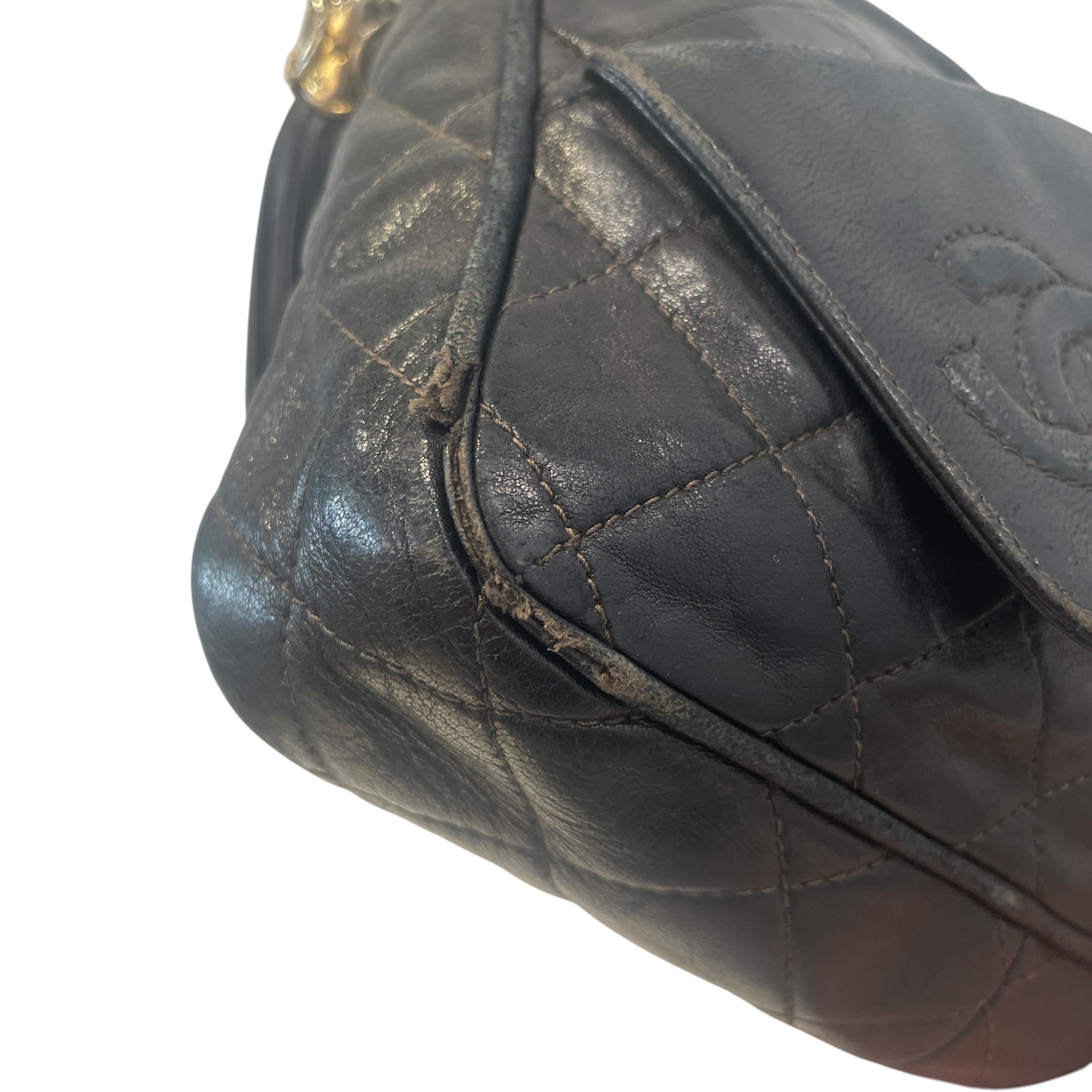 CHANEL/Cross Body Bag/Black/ view 11