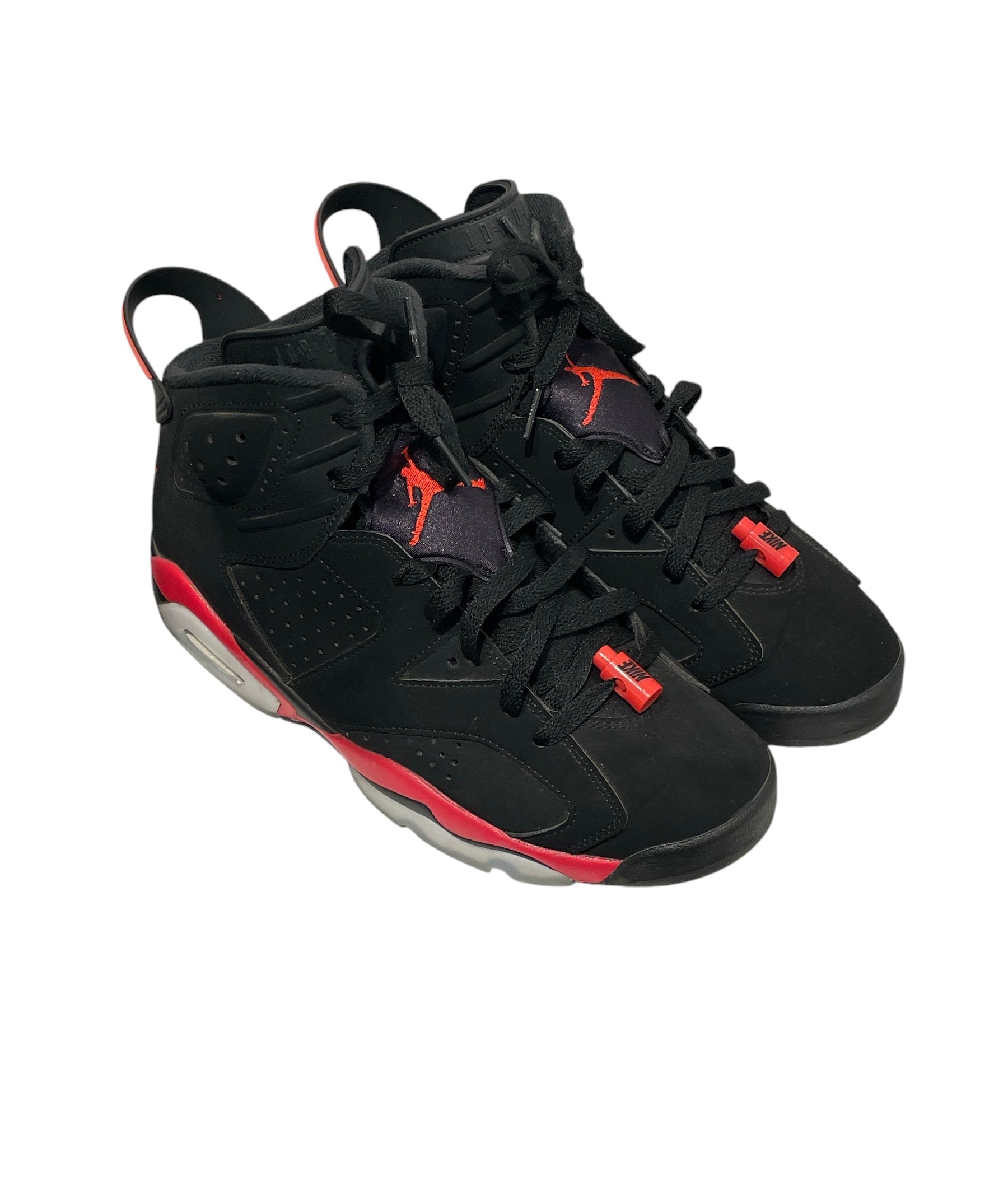 NIKE/Hi-Sneakers/US 8/Suede/BLK/jordan 6 infared view 1