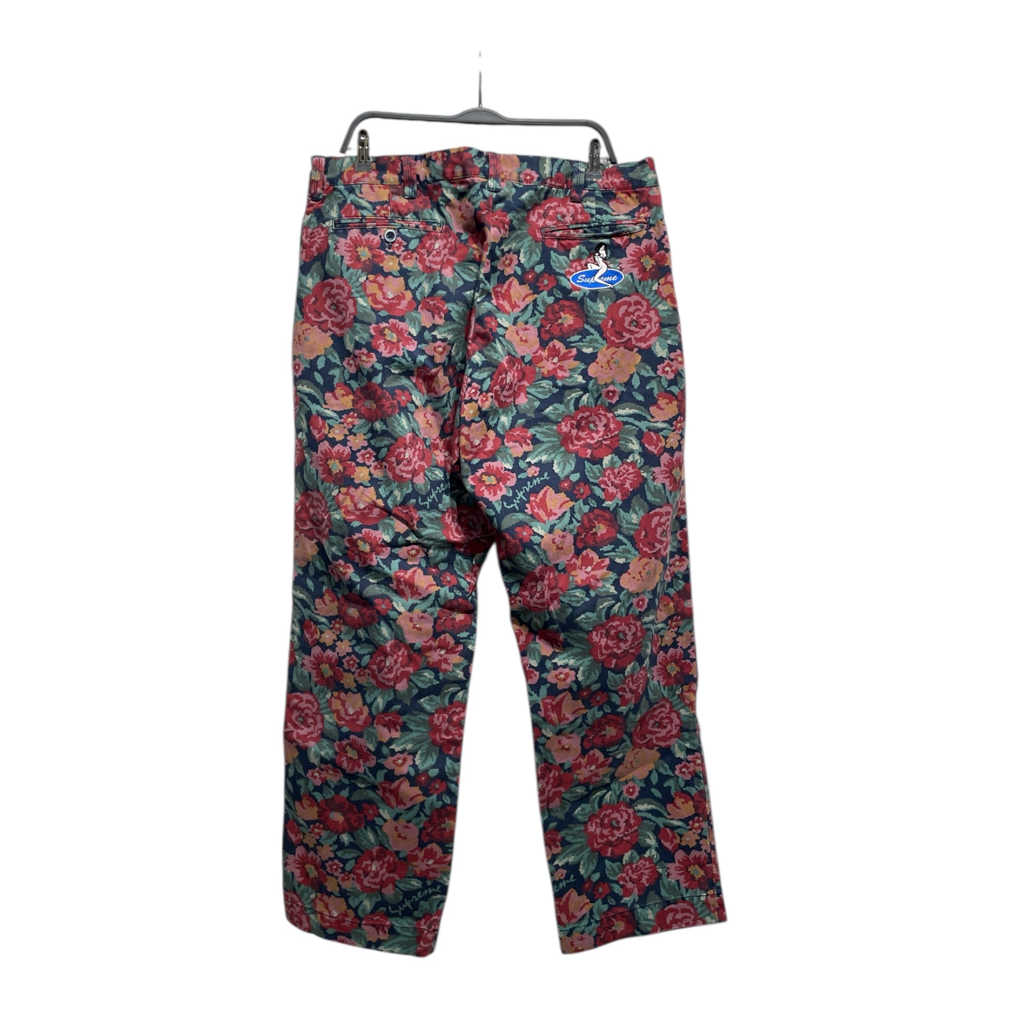 Supreme/Bootcut Pants/36/Cotton/MLT/Floral Pattern/PIN UP CHINO/DIGI FLORAL view 2