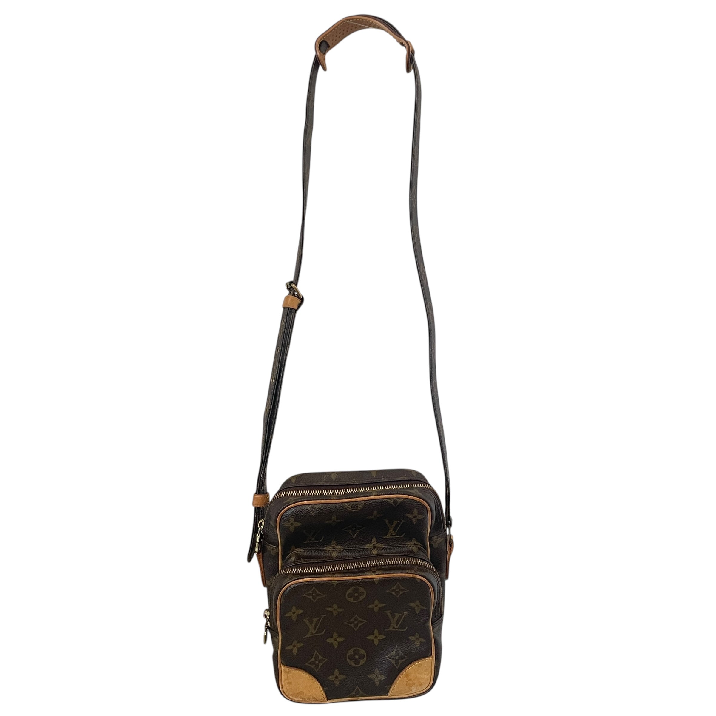 LOUIS VUITTON/Bag/Monogram/Leather/BRW/Danube Shoulder bag view 1