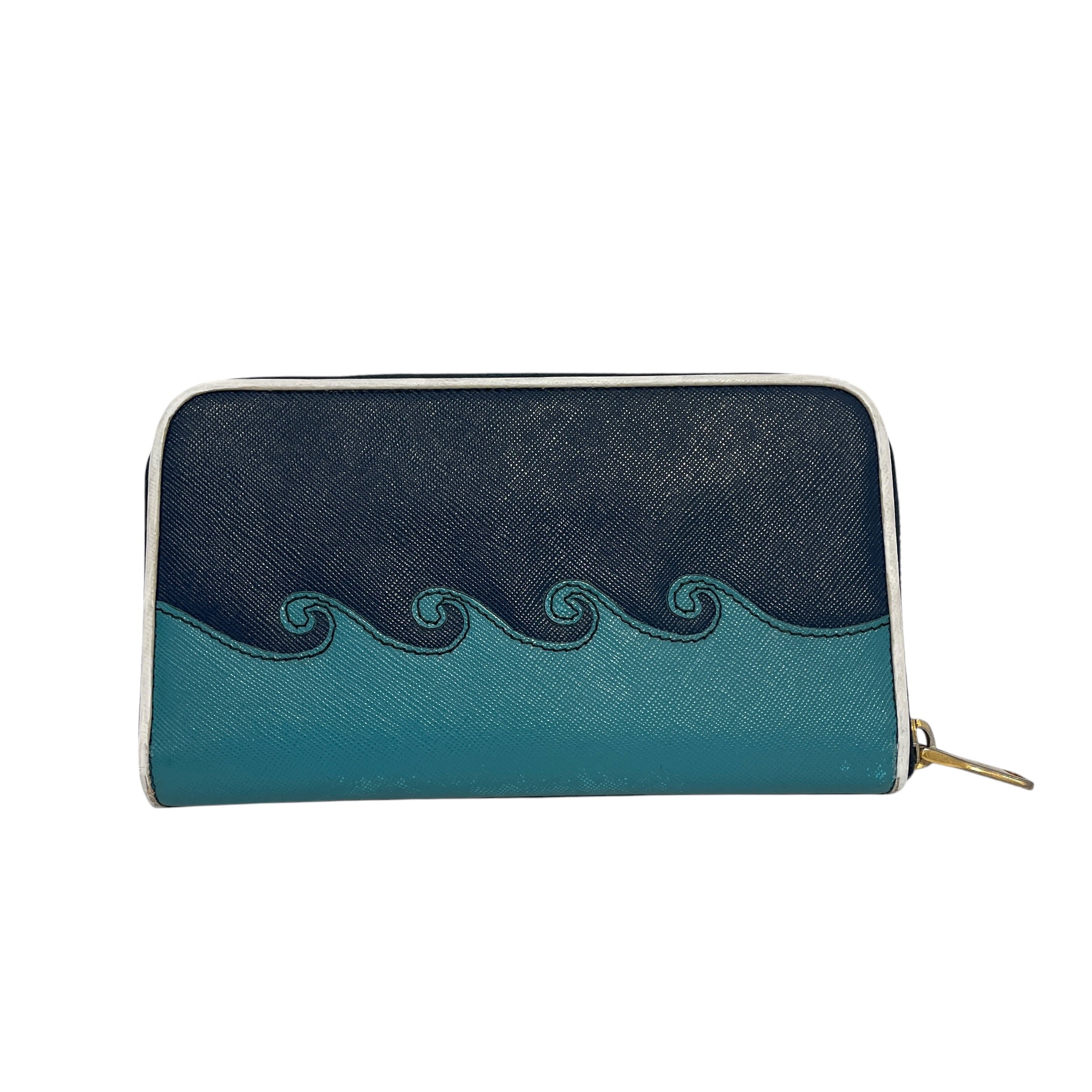 PRADA/Long Wallet/Graphic/Leather/IDG/L's/PIN-UP VINTAGE GIRL view 2
