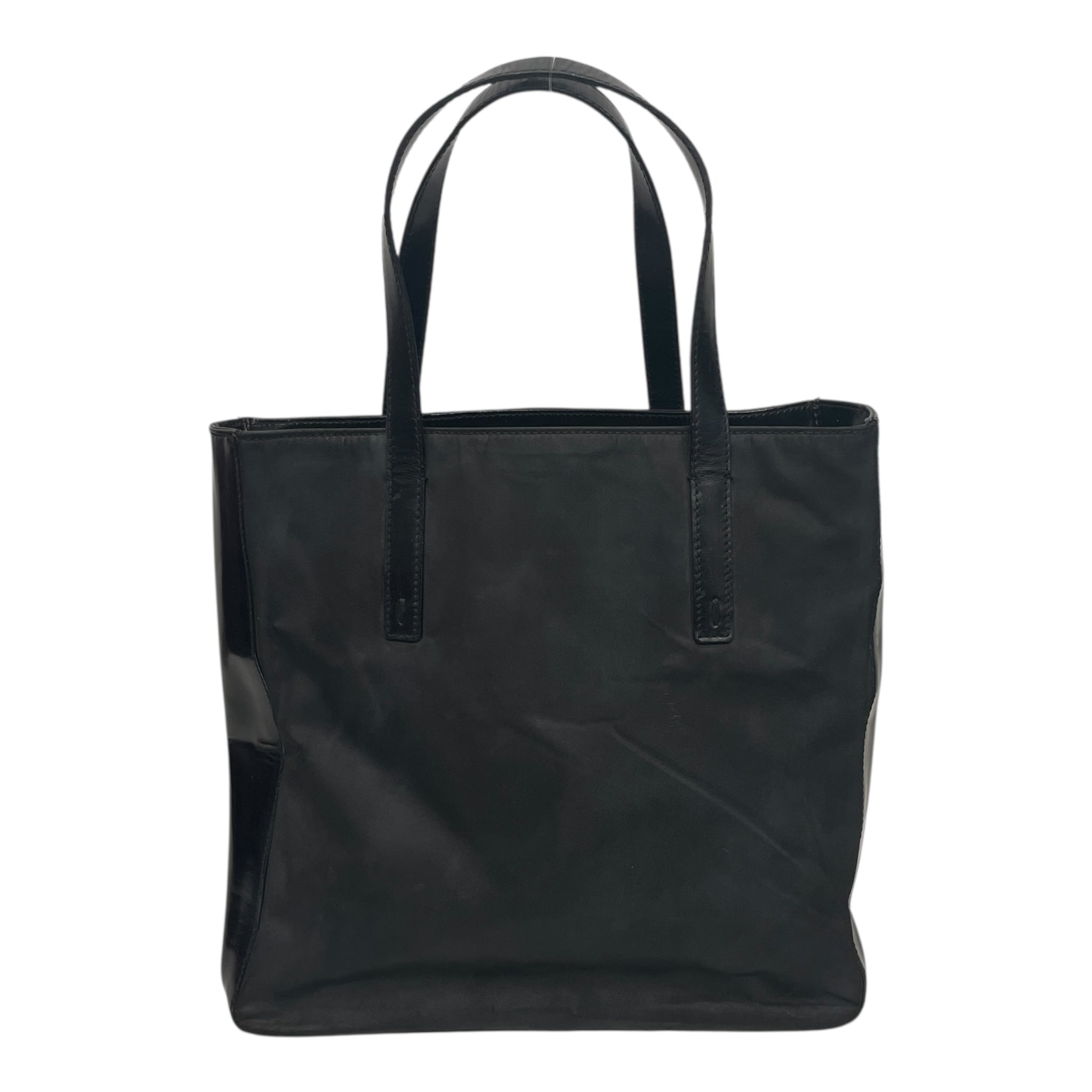 PRADA/Hand Bag/Nylon/BLK/42 PLASTIC SIDES view 2