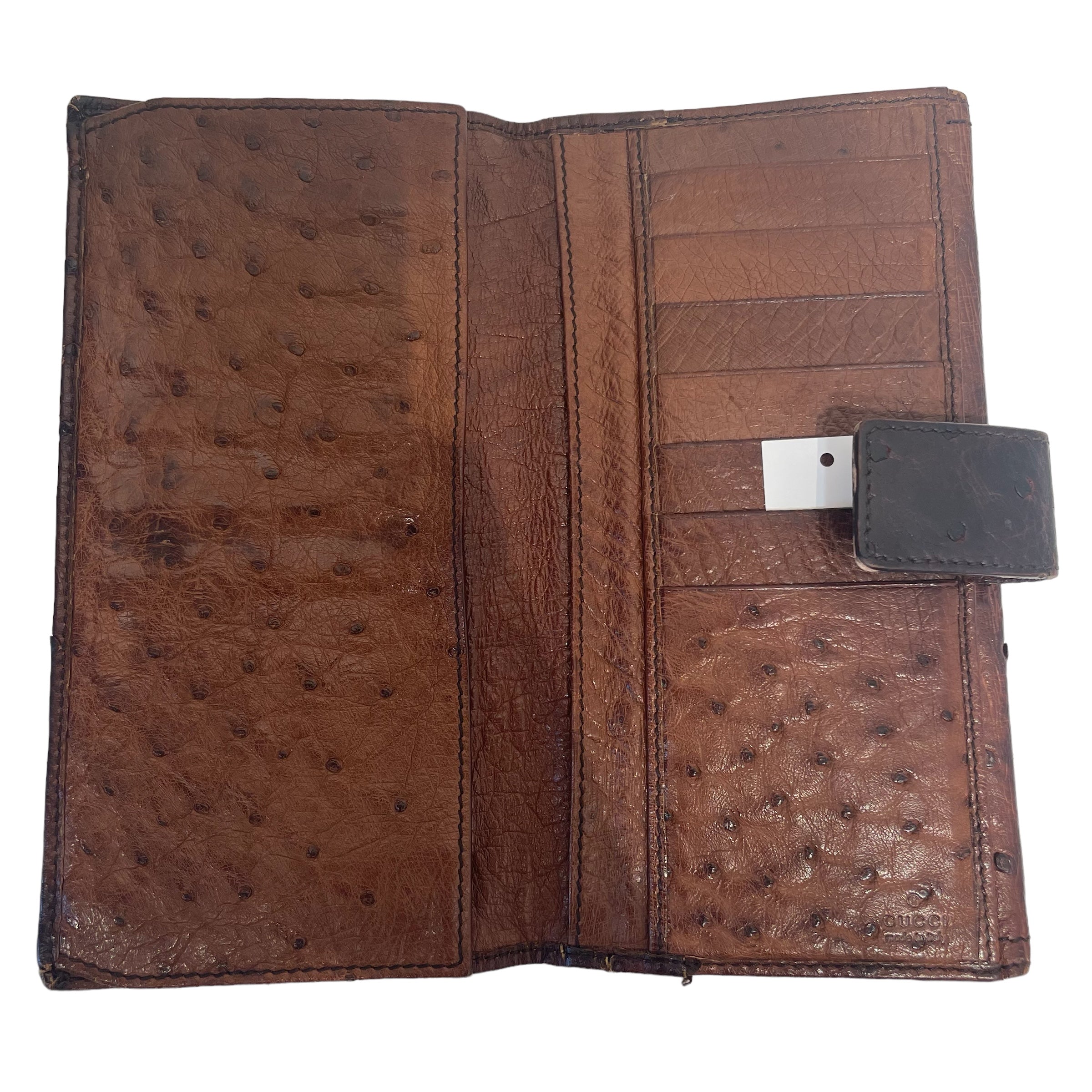 GUCCI/Trifold Wallet/OS/Leather/BRW/ view 4