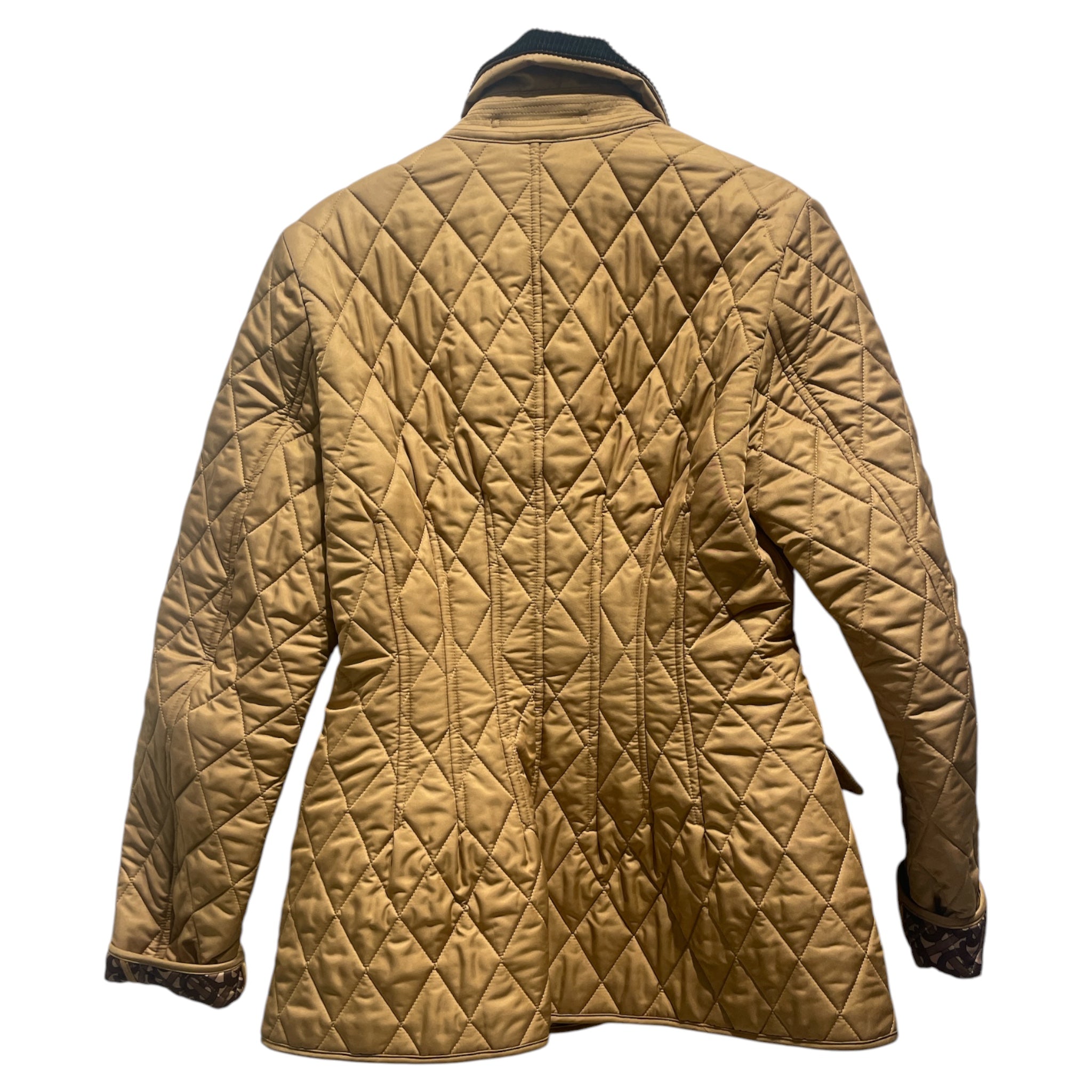 BURBERRY LONDON/Jacket/8/Polyester/CML/Corduroy Collar Diamond view 2