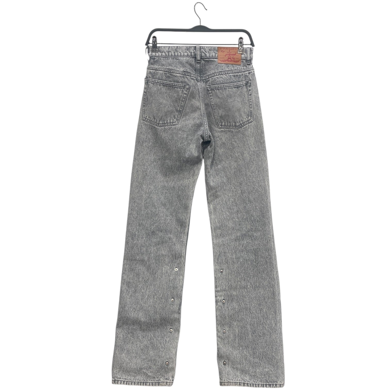 Y/PROJECT/Bootcut Pants/Denim/GRY/WOMENDENIM25 view 2