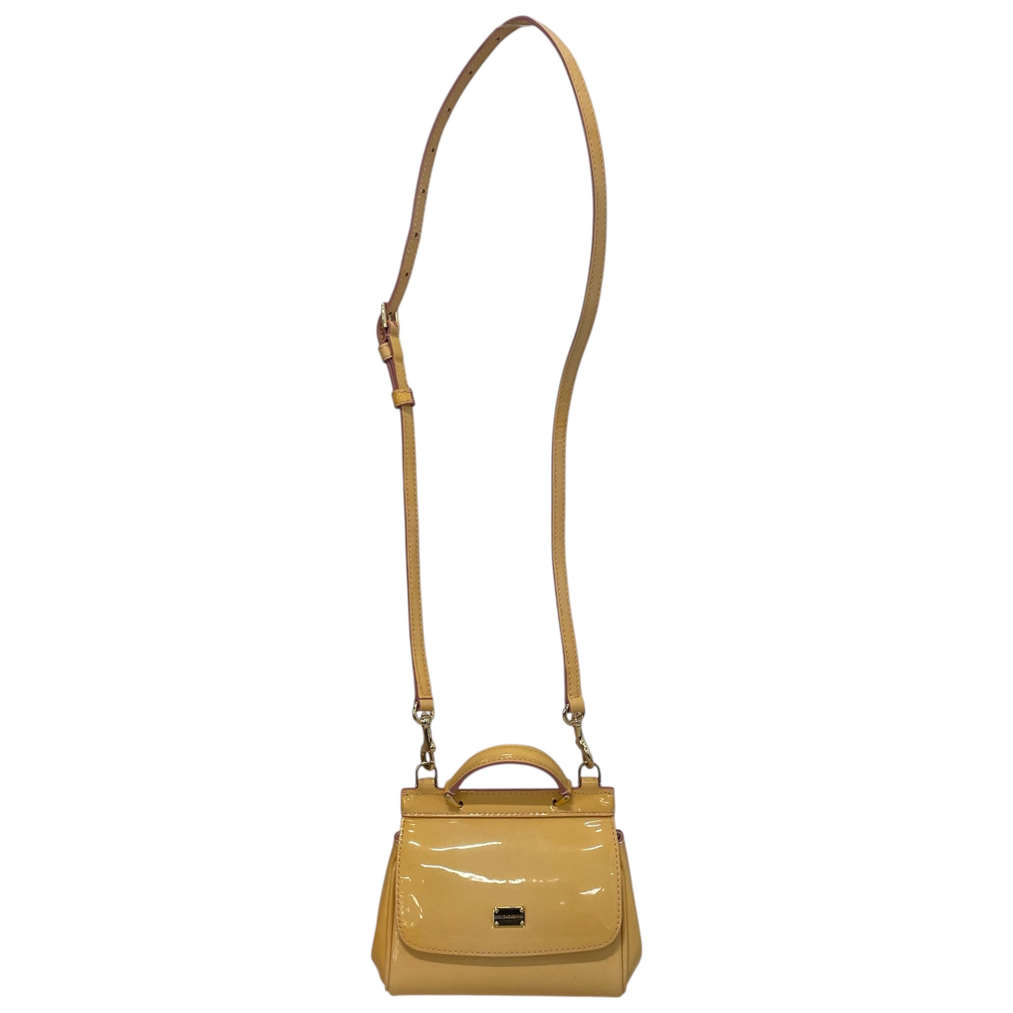 DOLCE&GABBANA/Cross Body Bag/Nylon/YEL/ view 3