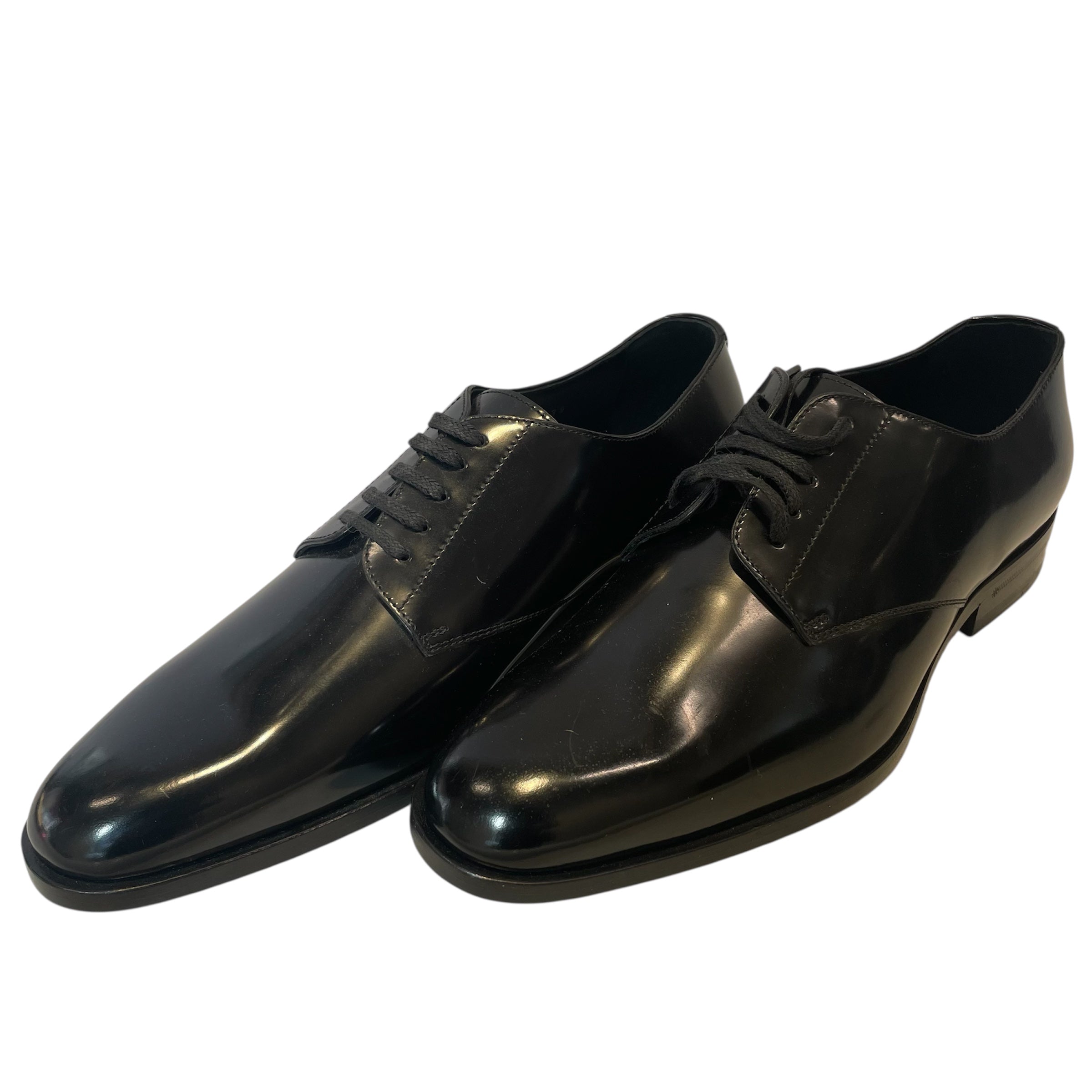 SAINT LAURENT/Loafers/EU 39/Leather/BLK/jones patent leather view 2