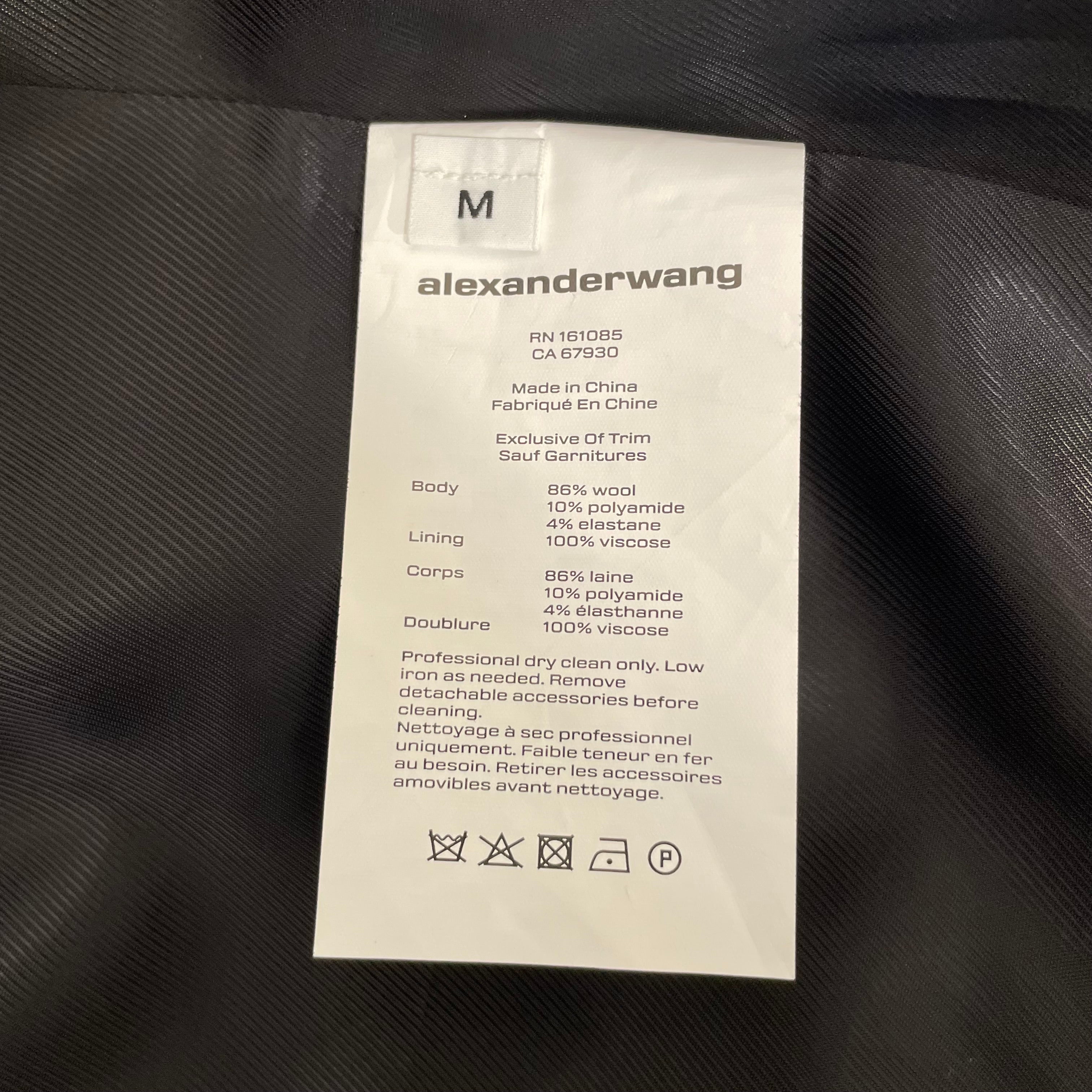 Alexander Wang/Coat/M/Cotton/GRY/ view 5