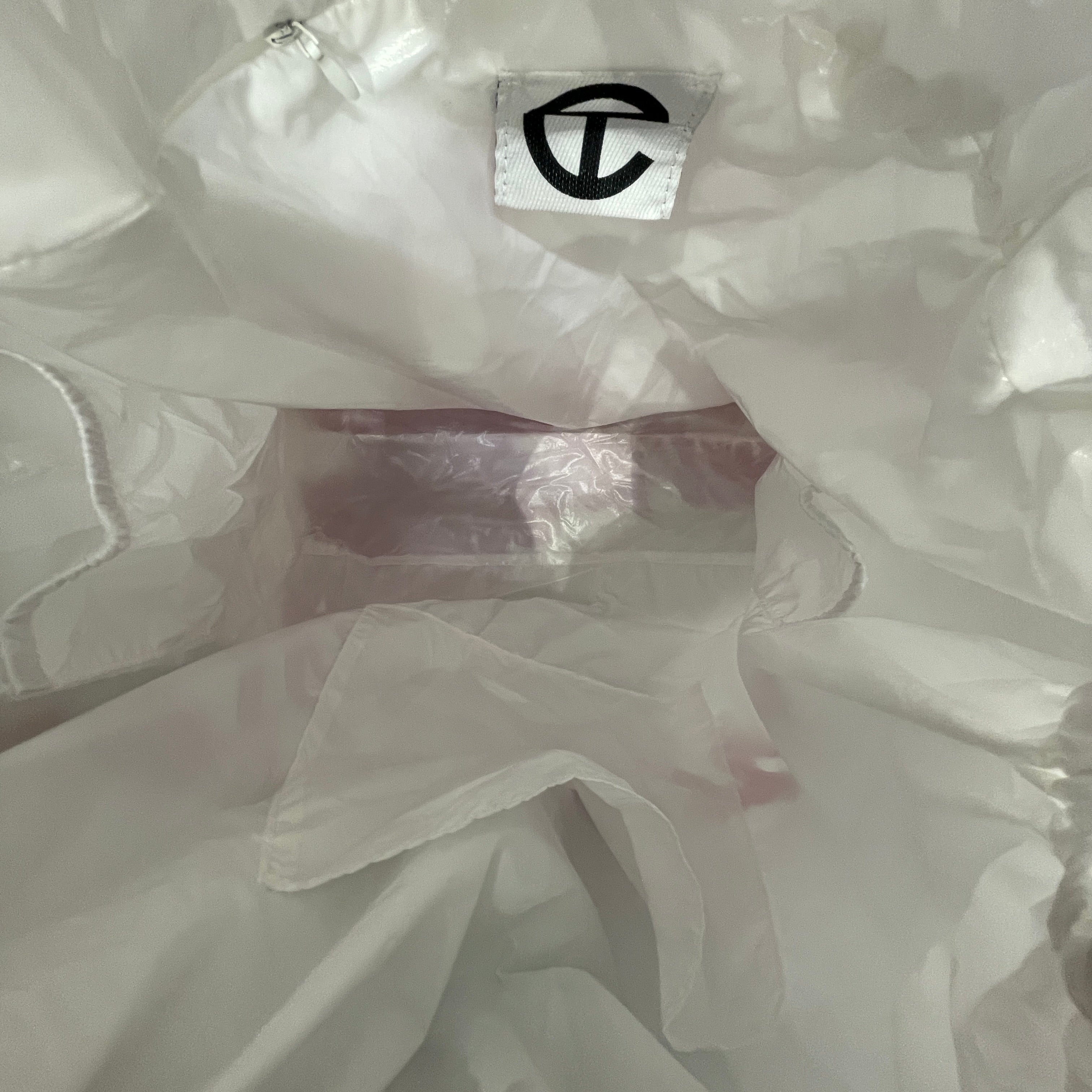 Telfar/Tote Bag/All Over Print/Acrylic/WHT/840258683736 view 4