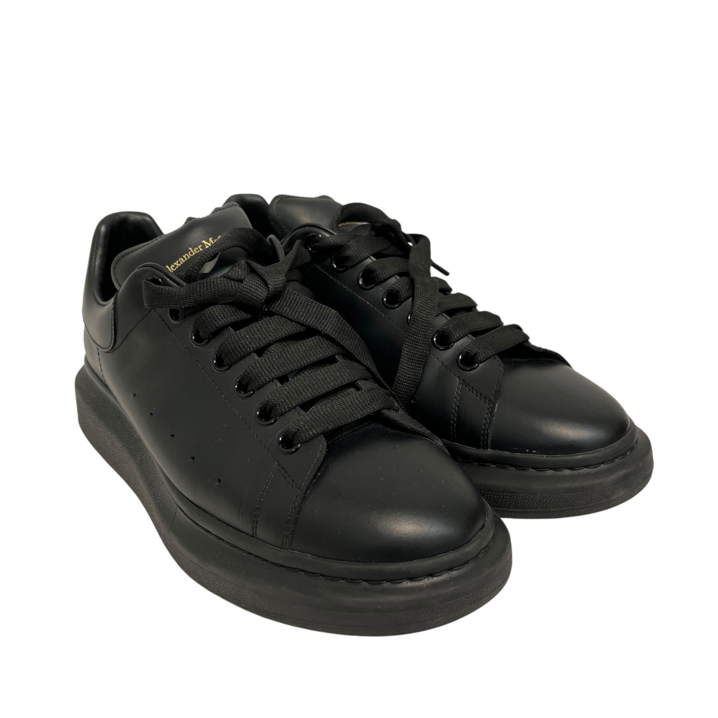 Alexander McQueen/Low-Sneakers/EU 44/Leather/BLK/ view 1