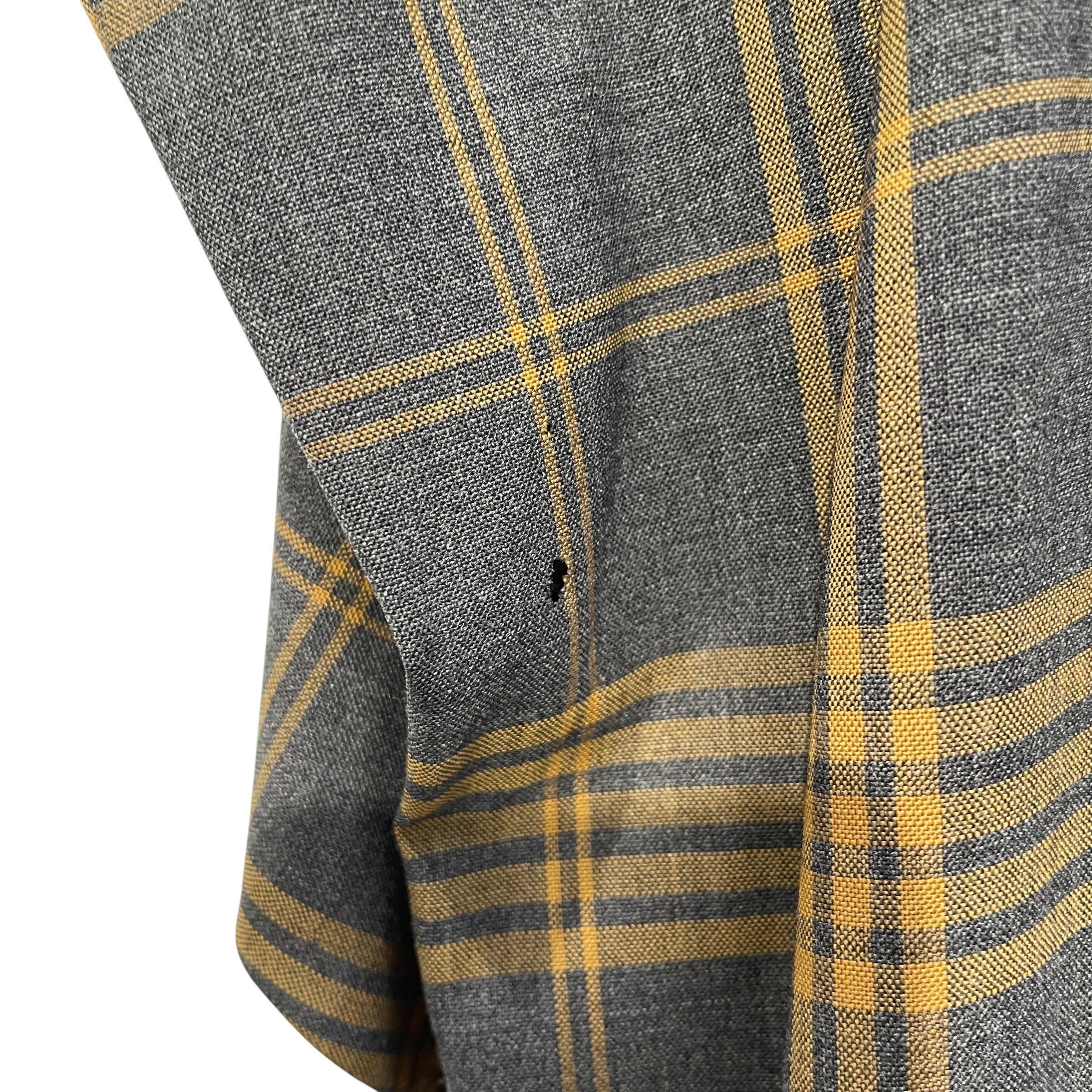 Vivienne Westwood/Dress/46/Gingham Check/Cotton/GRY/ASYMETRICALLINED view 5