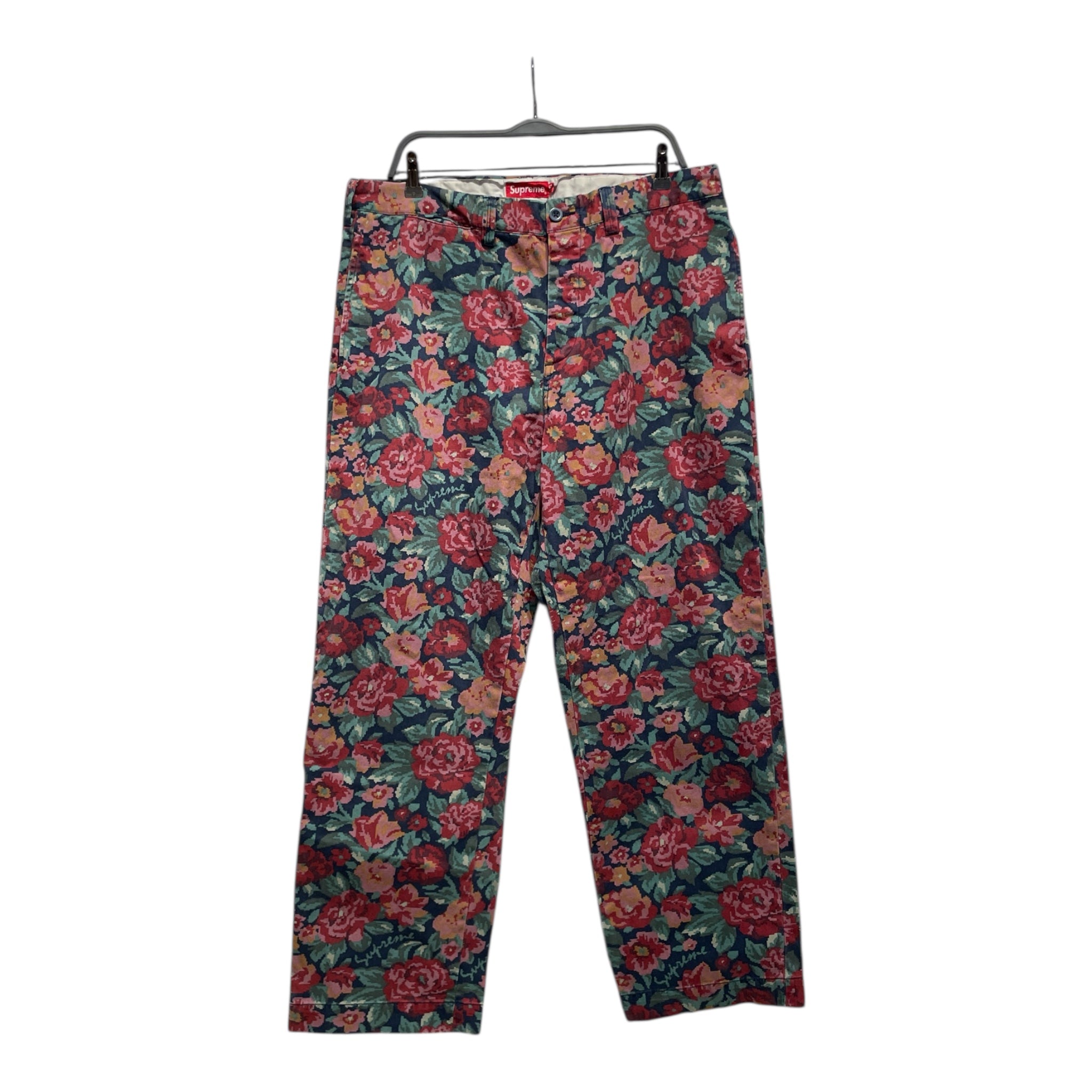 Supreme/Bootcut Pants/36/Cotton/MLT/Floral Pattern/PIN UP CHINO/DIGI FLORAL view 1