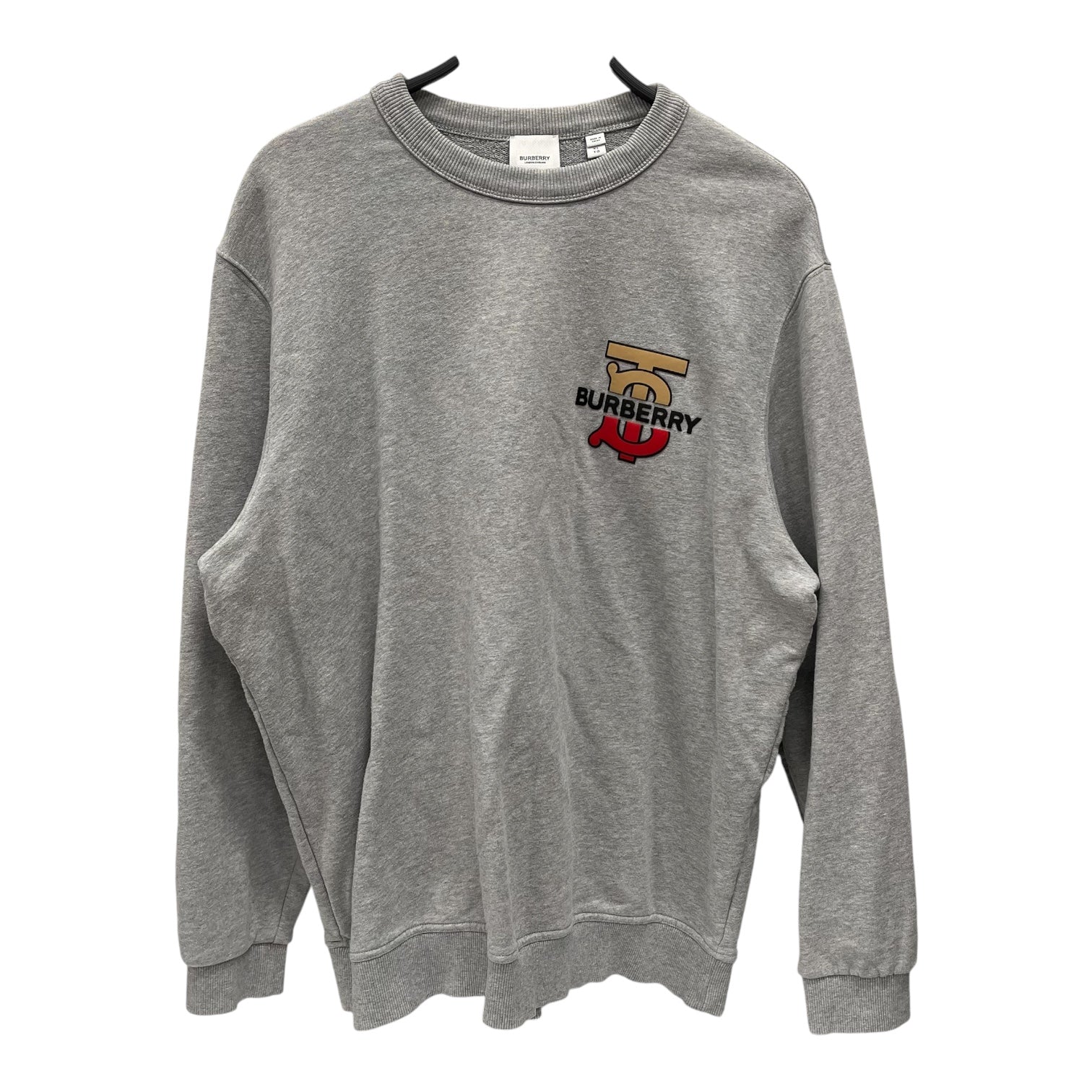 BURBERRY LONDON/Sweatshirt/XL/Cotton/GRY/ view 1